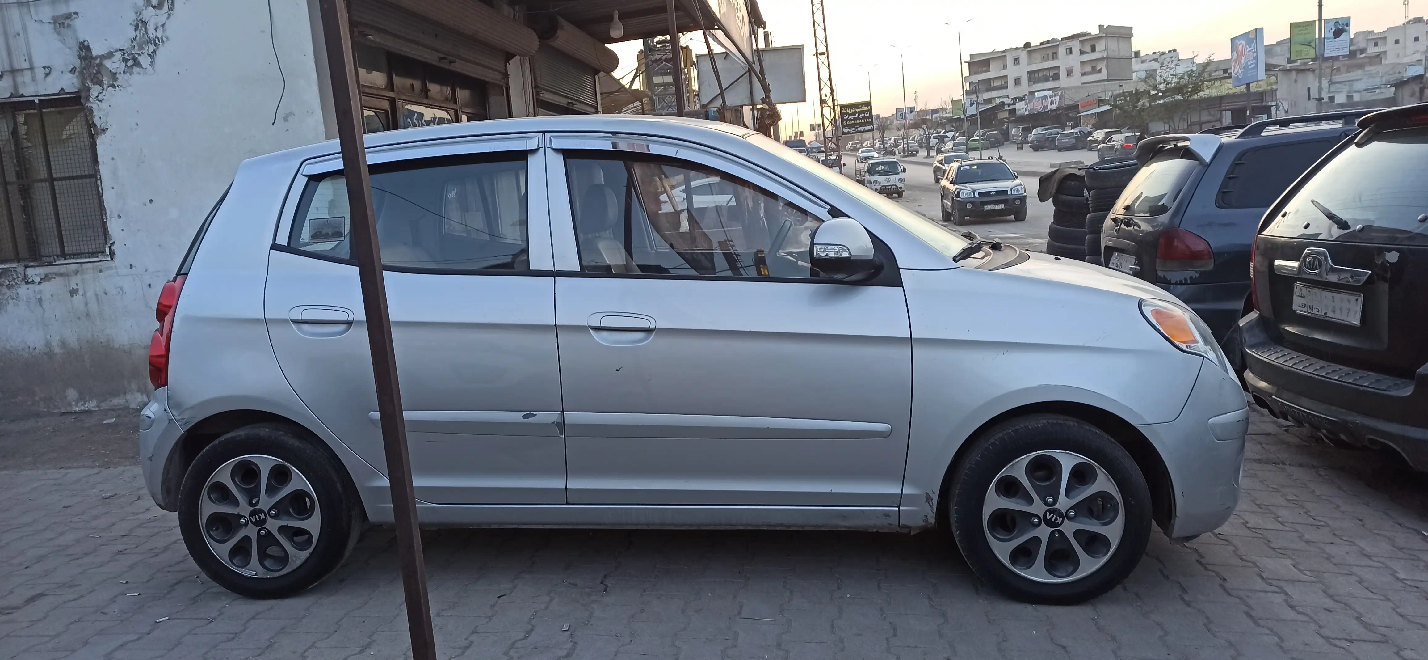 kilometrage car sale kia morning lx hatchback used 2008 aleppo gx image