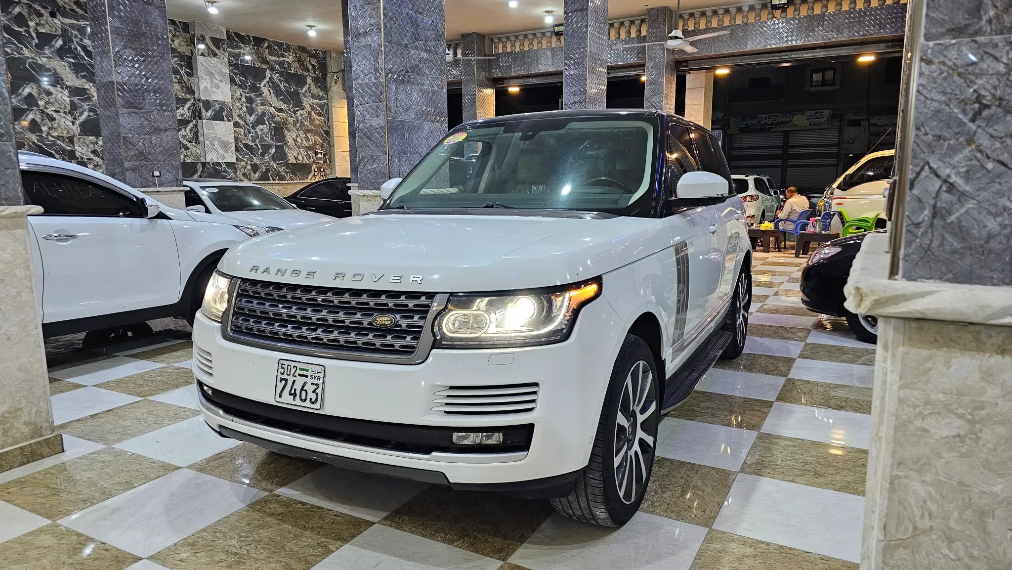 kilometrage car sale land rover range rover vogue se suv used 2014 aleppo ru card image