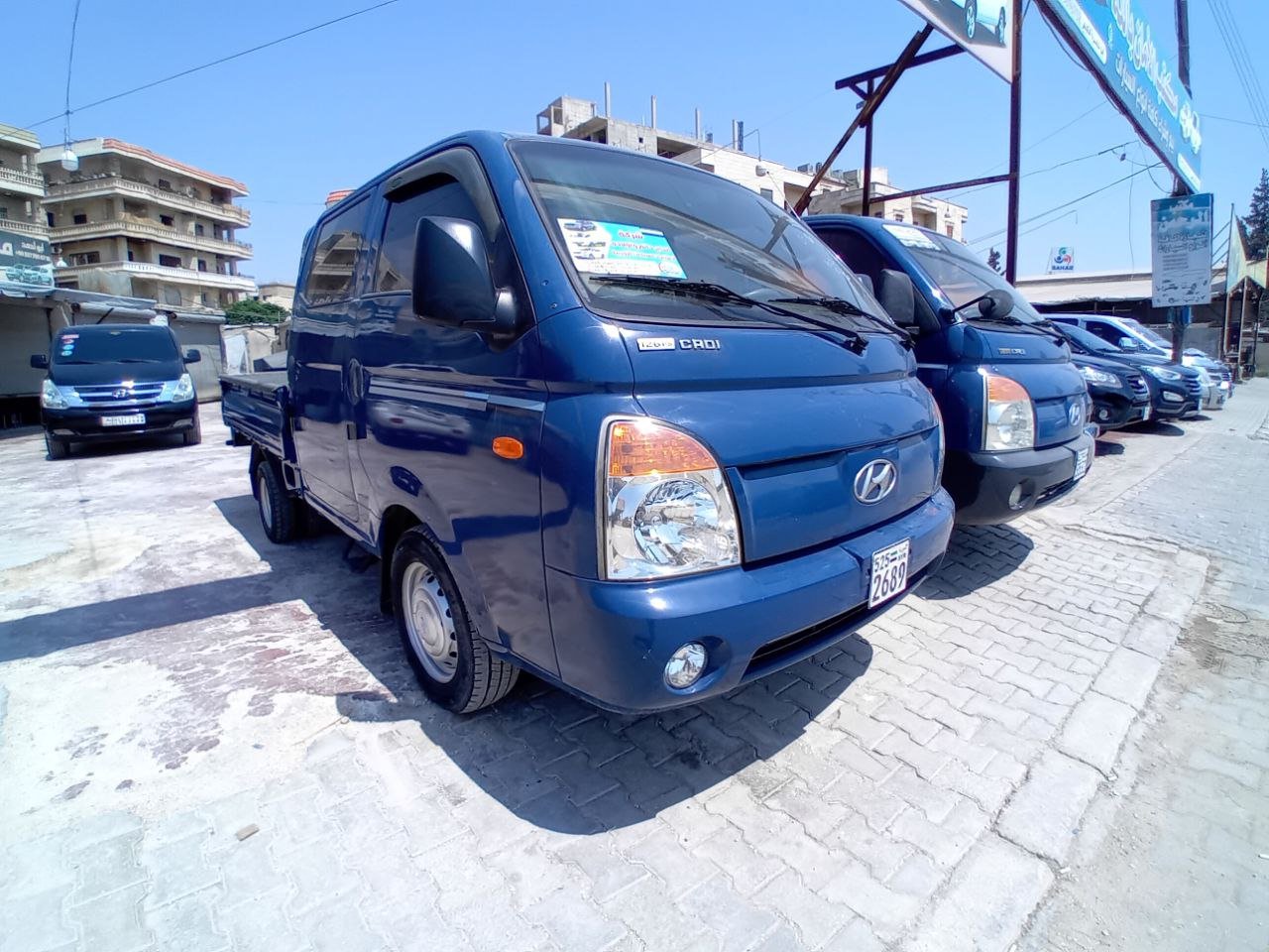kilometrage car sale hyundai porter 2 crdi pickup used 2011 aleppo cv image