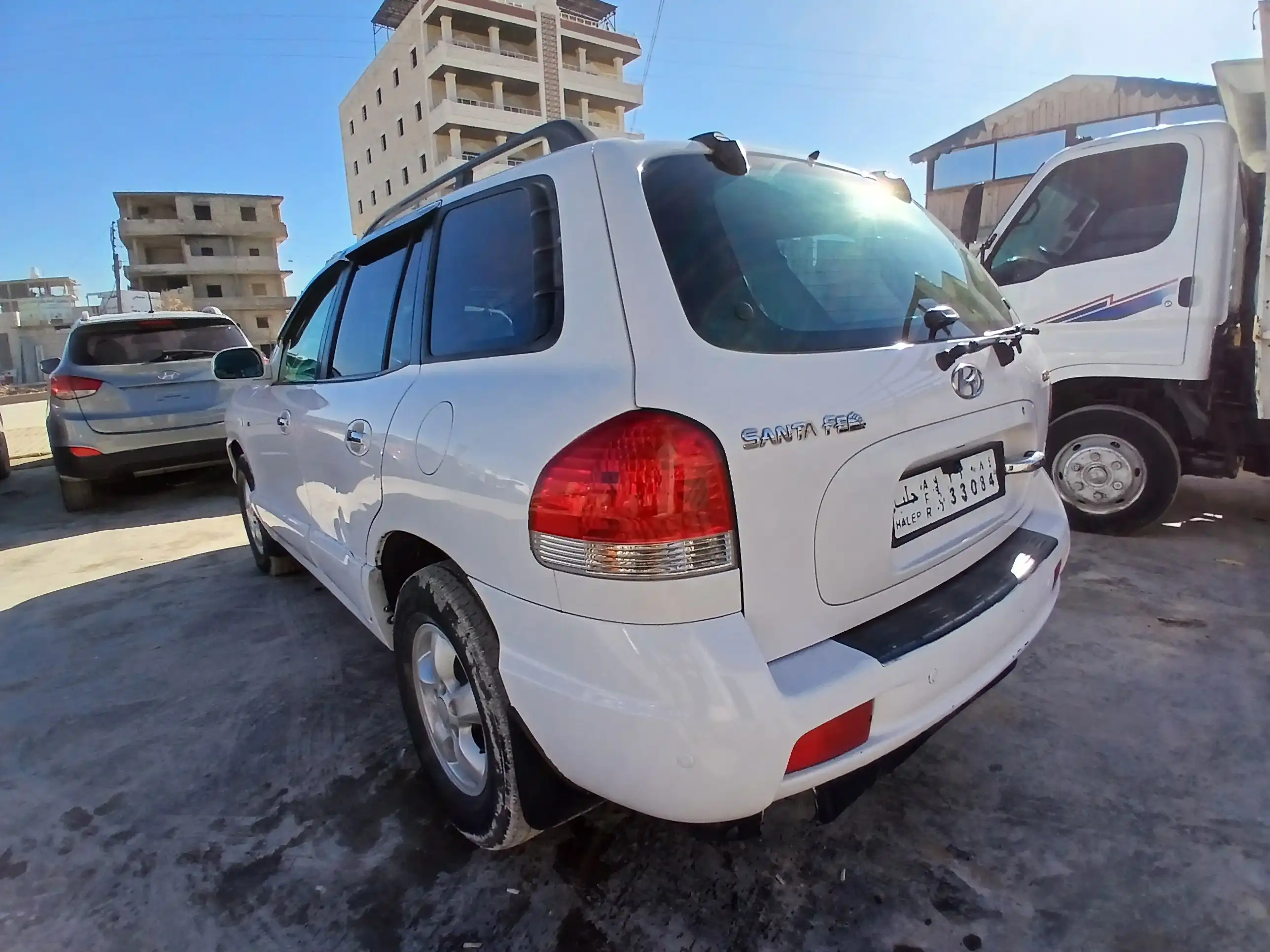 kilometrage car sale hyundai santa fe gold suv used 2005 aleppo wx image