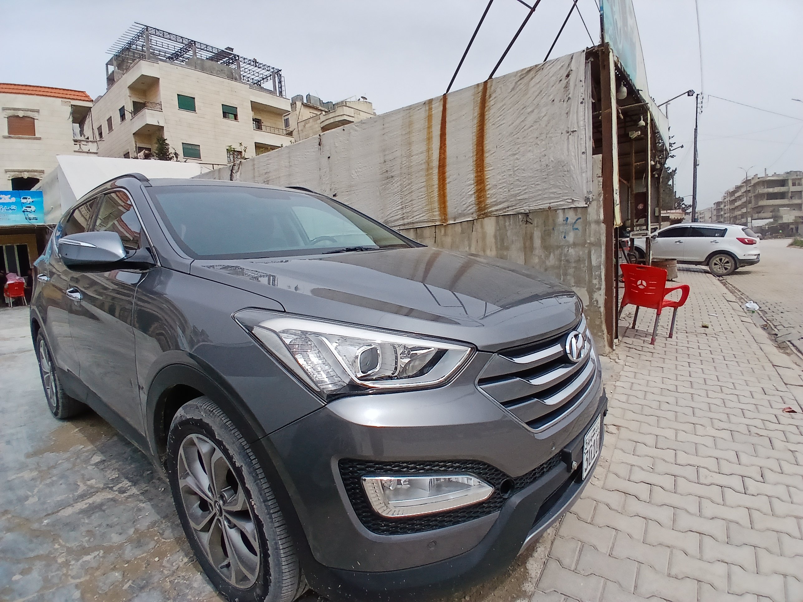 kilometrage car sale hyundai santa fe e vgt suv used 2013 aleppo ah image