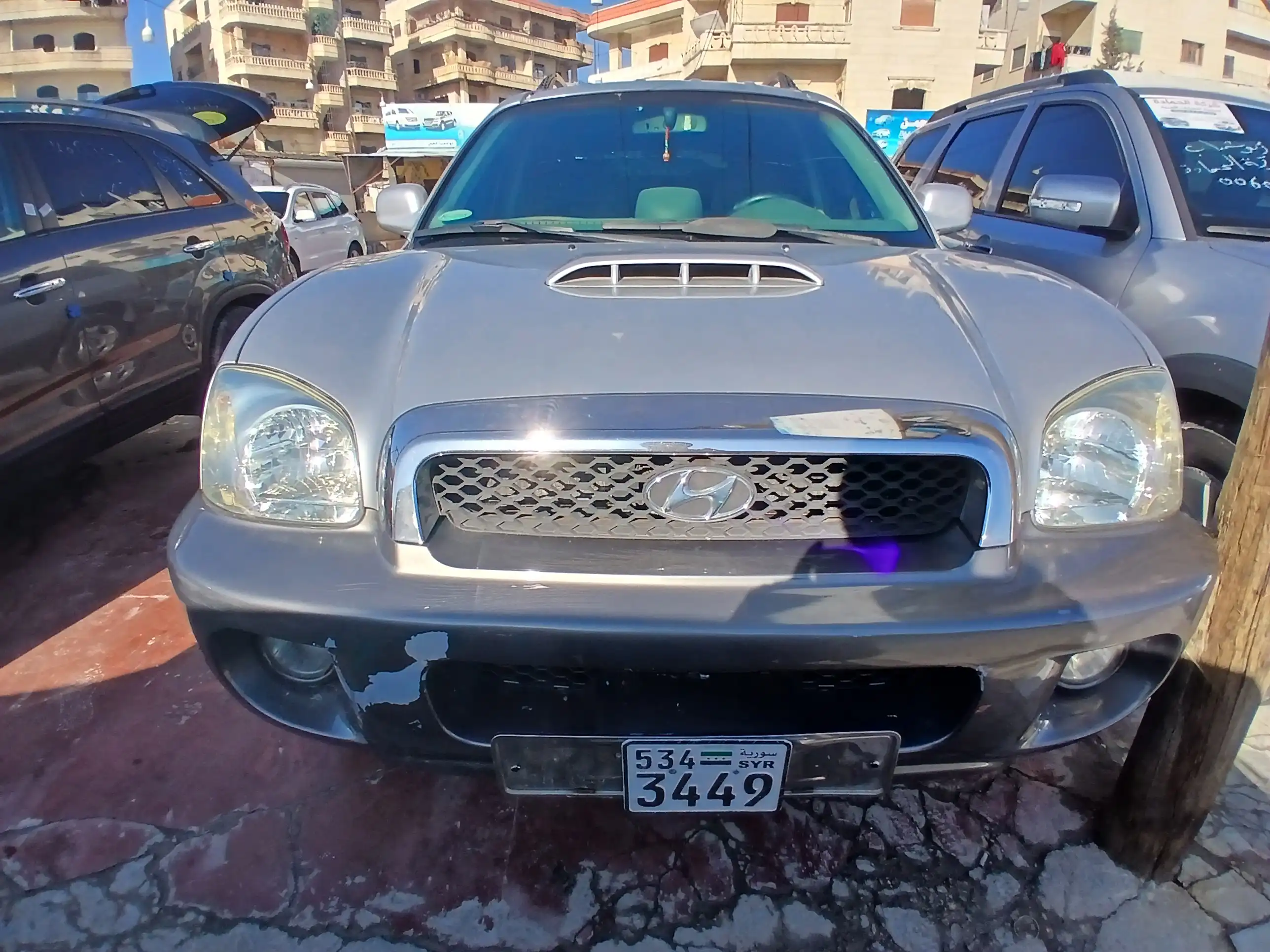 kilometrage car sale hyundai santa fe gold suv used 2002 aleppo ib image