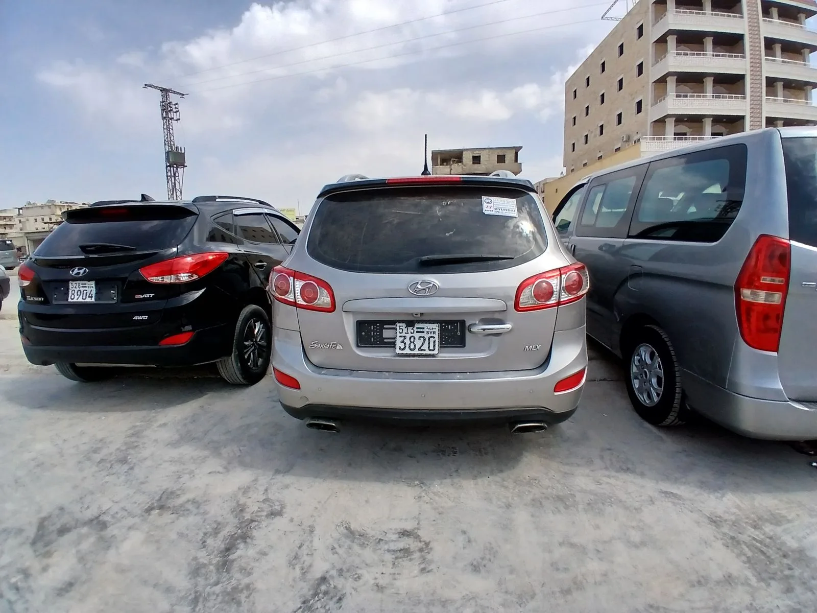 kilometrage car sale hyundai santa fe mlx suv used 2010 aleppo gy image