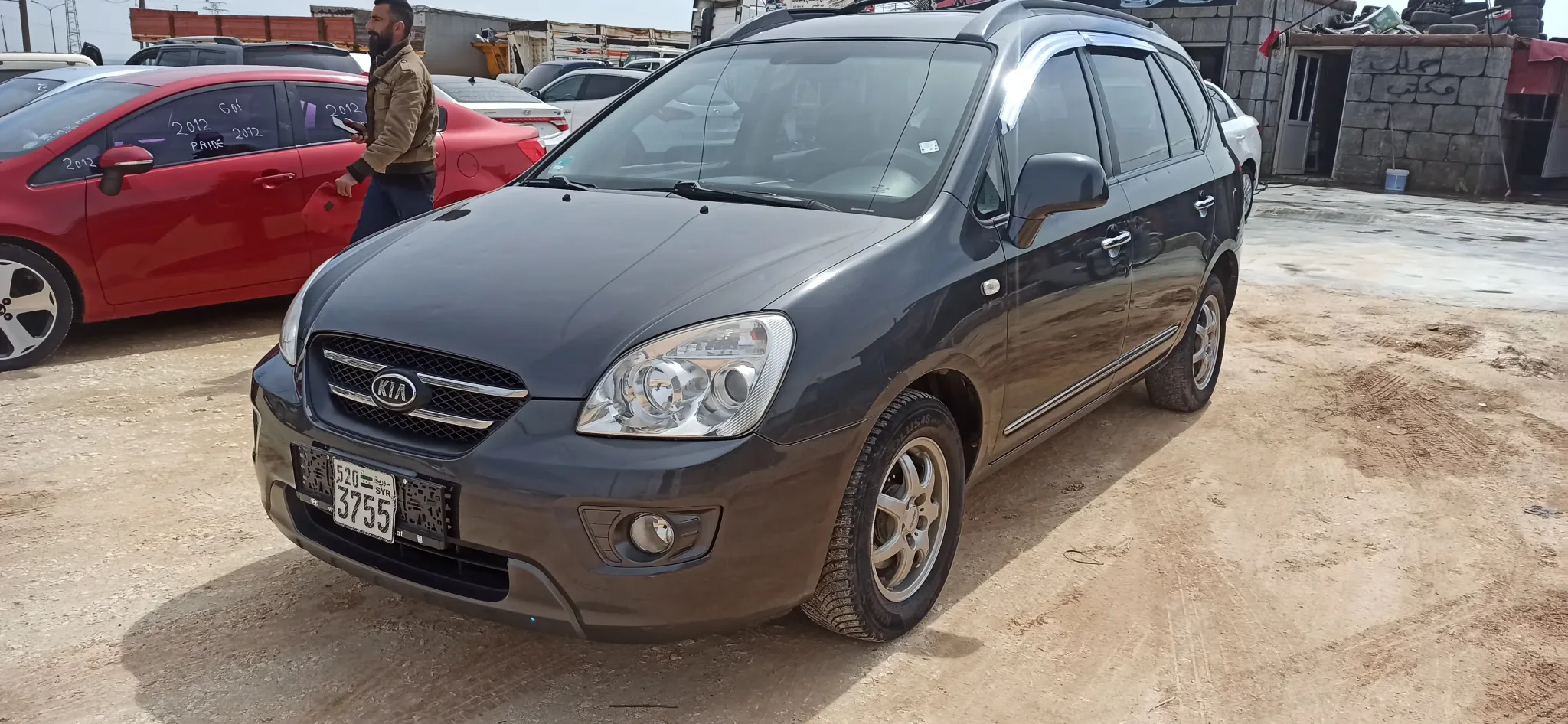kilometrage car sale kia carens standard ohsaupt used 2006 aleppo kp card image