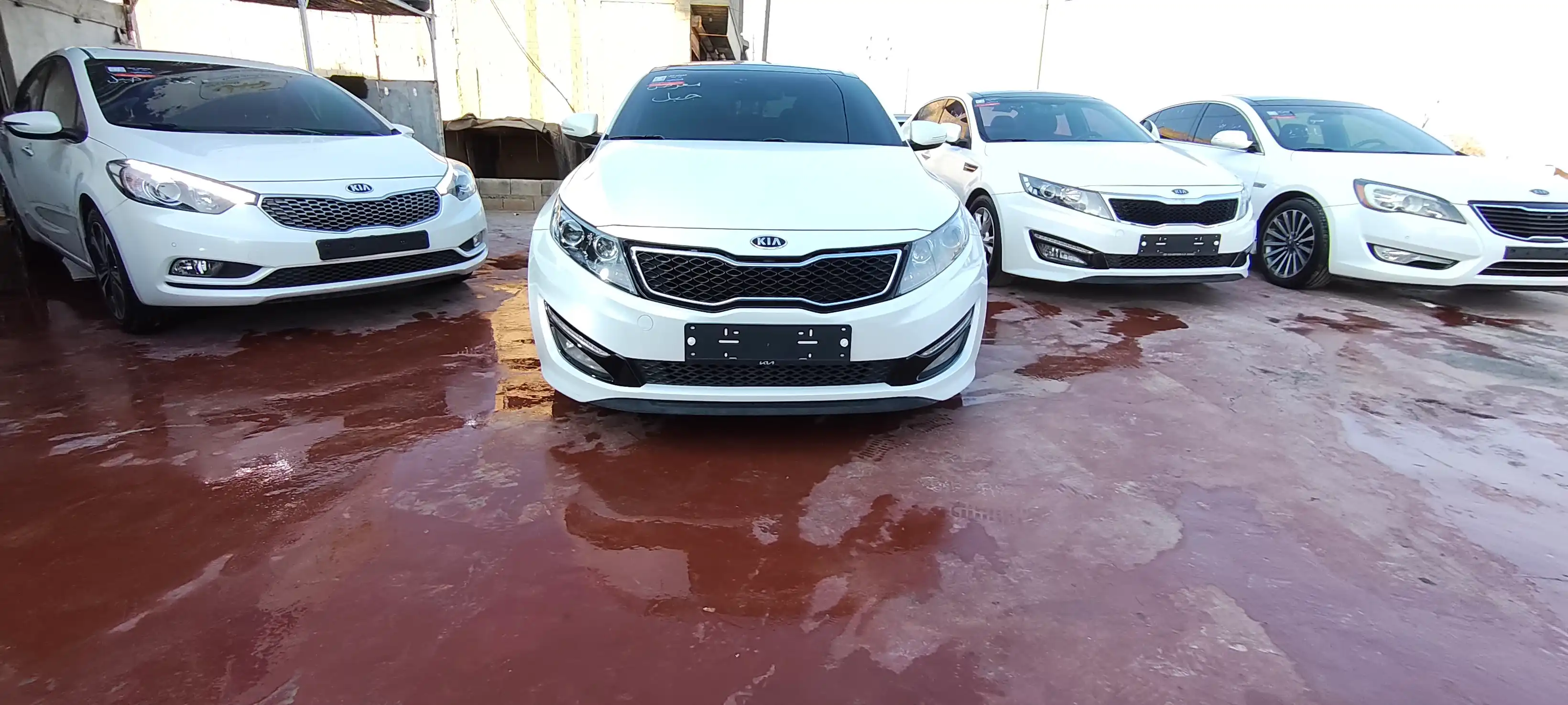 kilometrage car sale kia k5 standard sedan used 2011 aleppo qv image