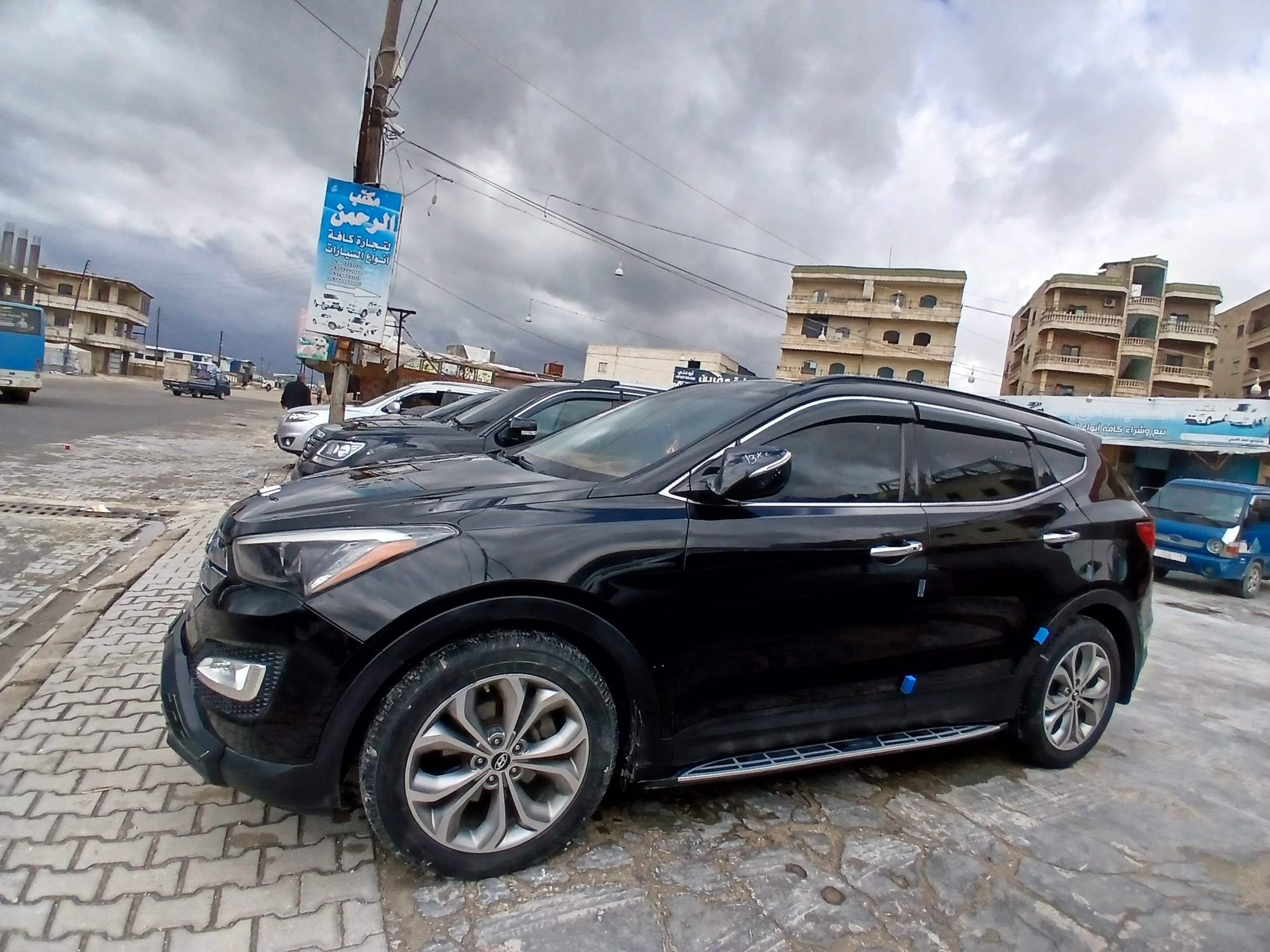 kilometrage car sale hyundai santa fe evgt suv used 2013 aleppo im image