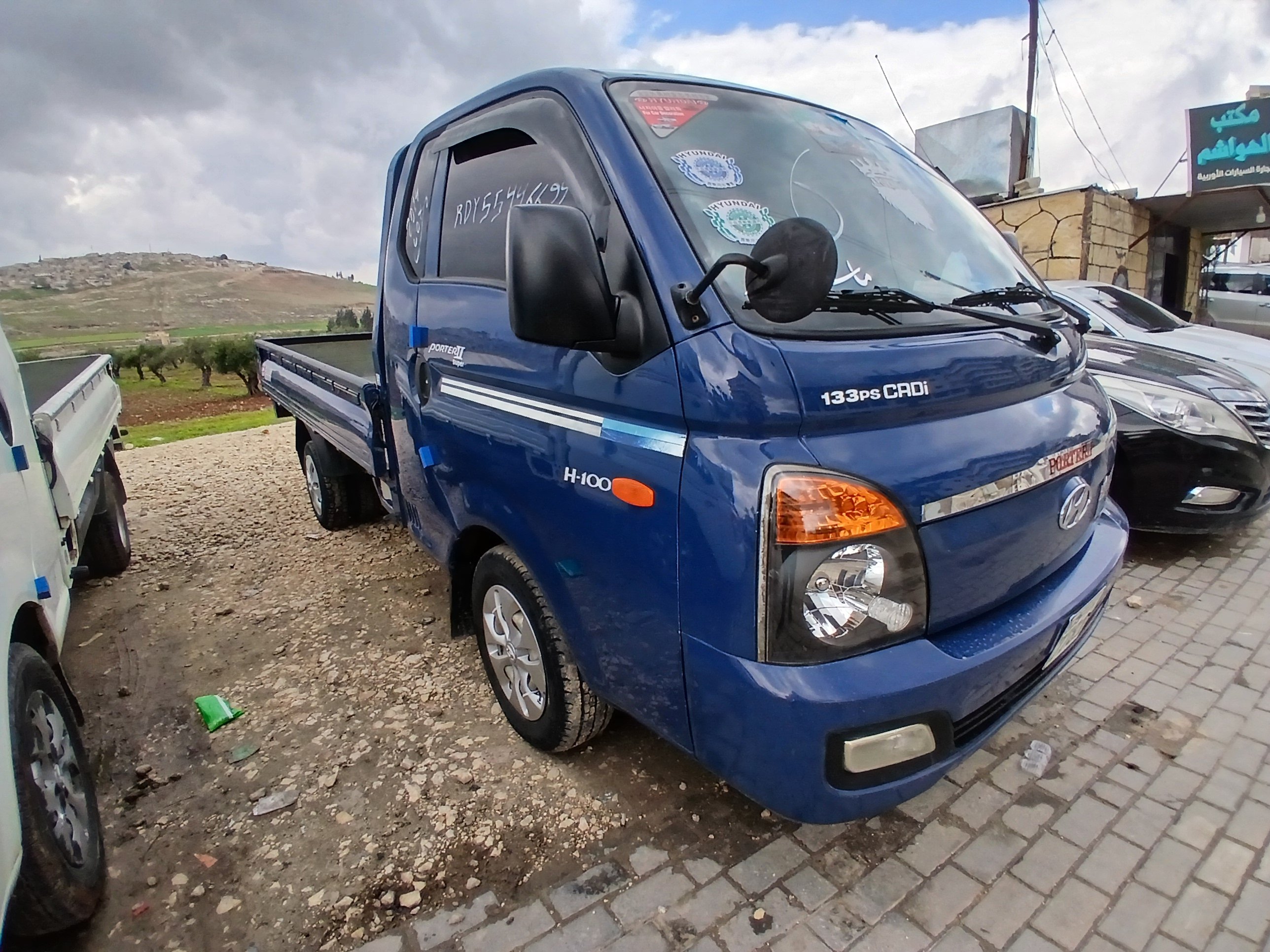 kilometrage car sale hyundai porter ii 2 crdi cargo truck used 2014 aleppo wl image