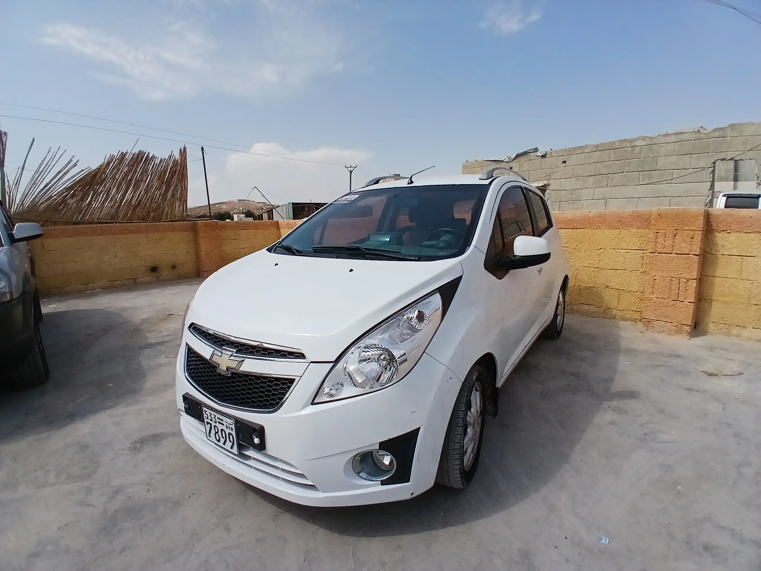 kilometrage car sale chevrolet spark standard hatchback used 2013 aleppo tk card image