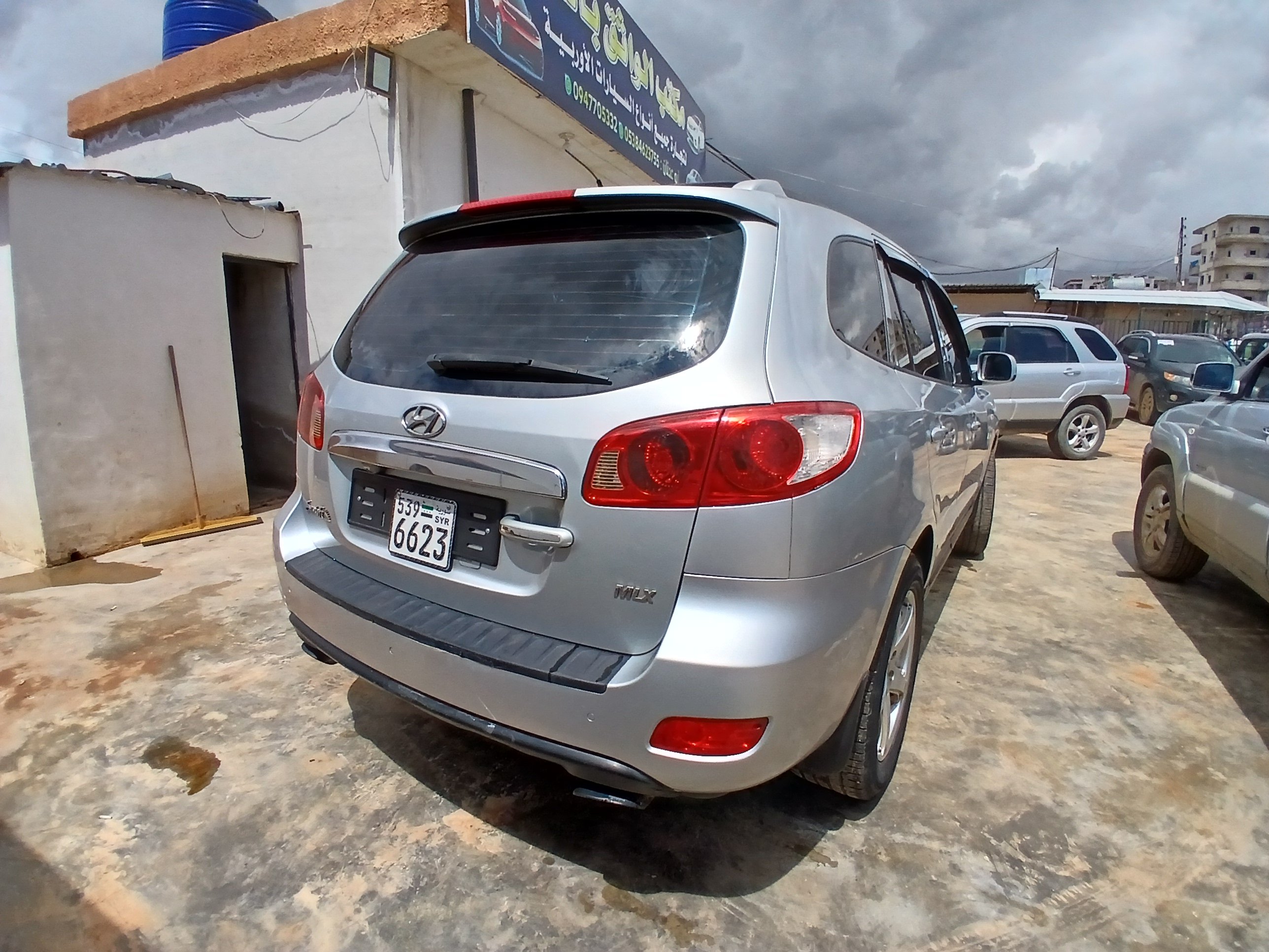 kilometrage car sale hyundai santa fe mlx suv used 2006 aleppo dp image