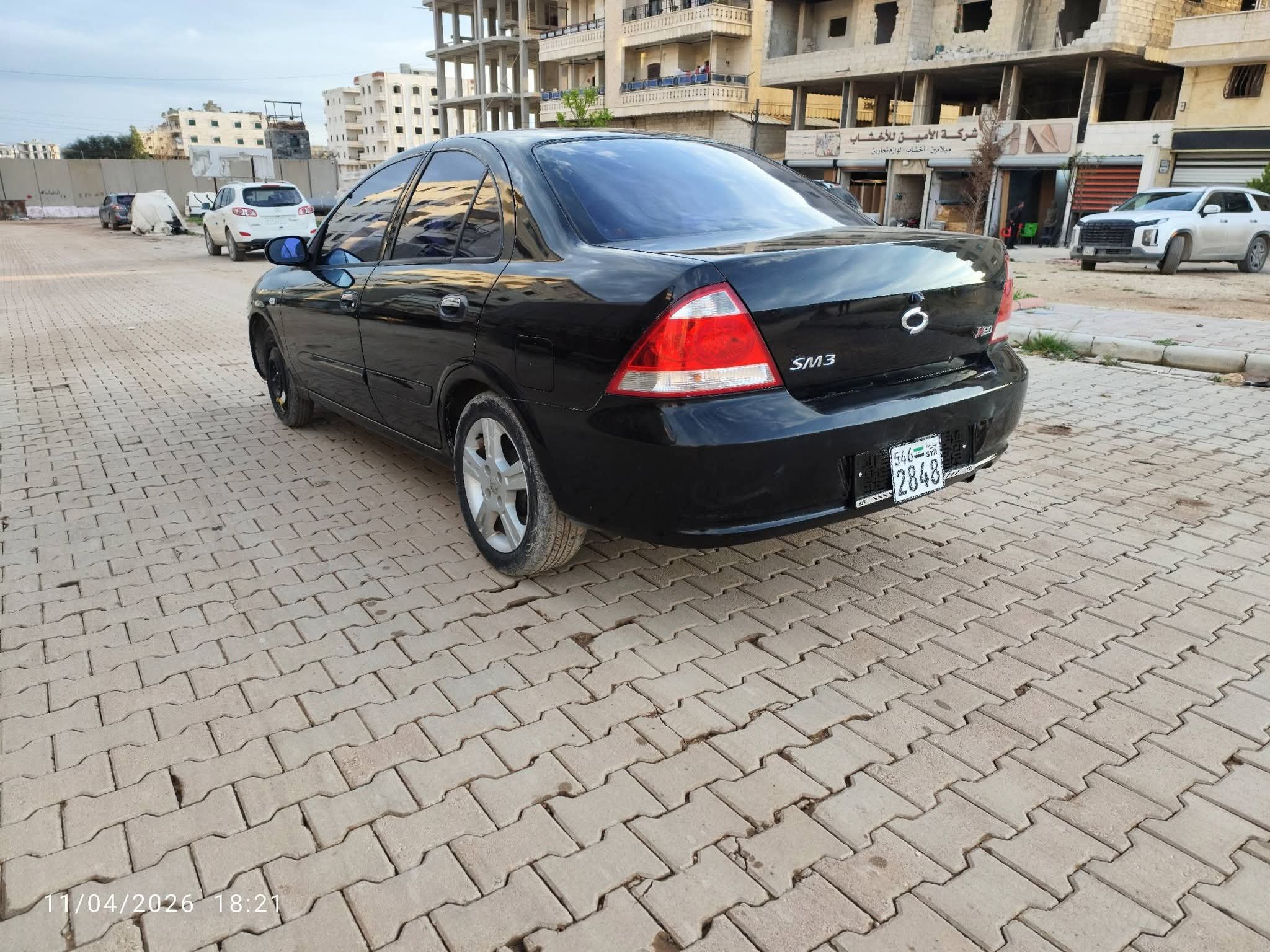 kilometrage car sale samsung sm 3 le sedan used 2008 aleppo ff image