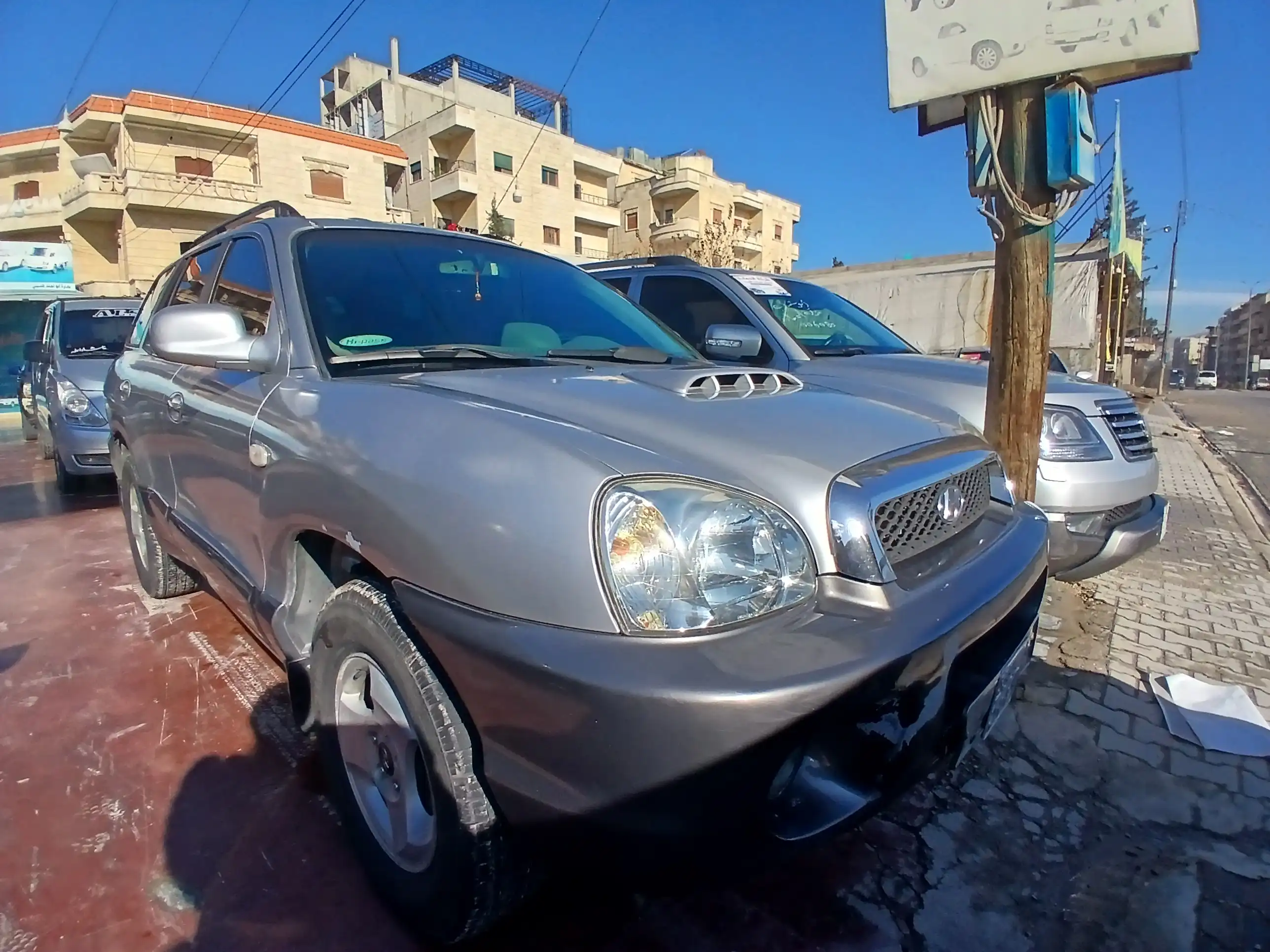 kilometrage car sale hyundai santa fe gold suv used 2002 aleppo ib image