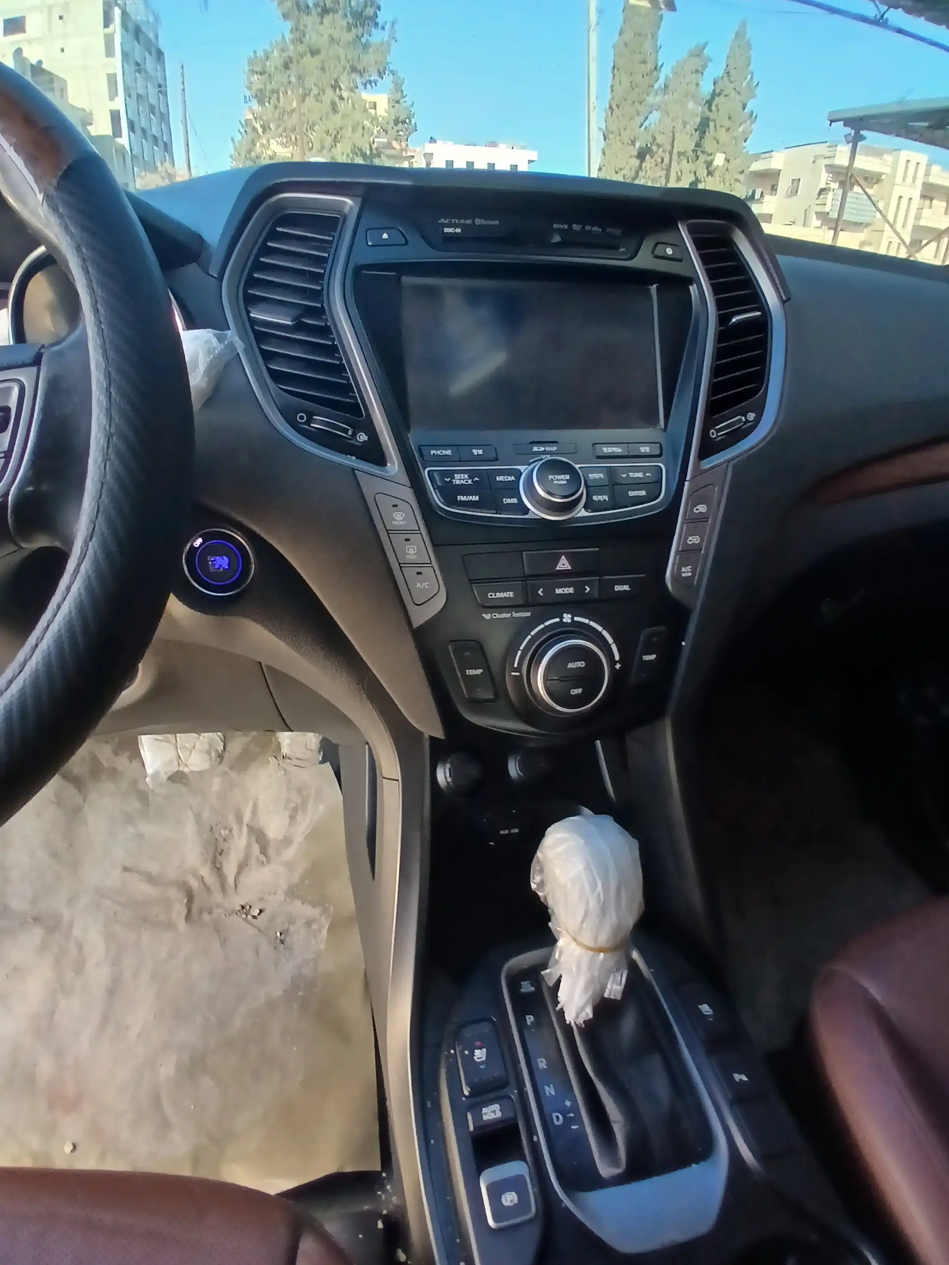 kilometrage car sale hyundai santa fe evgt suv 2015 aleppo ja image