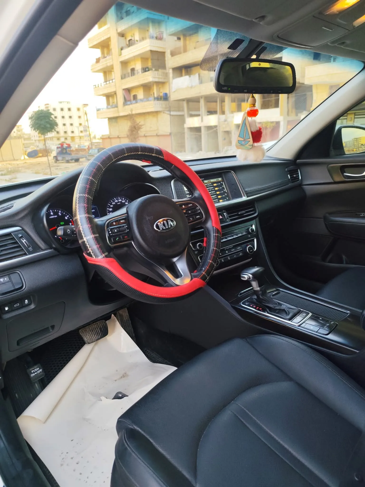 kilometrage car sale kia k5 standard sedan used 2018 aleppo pc image