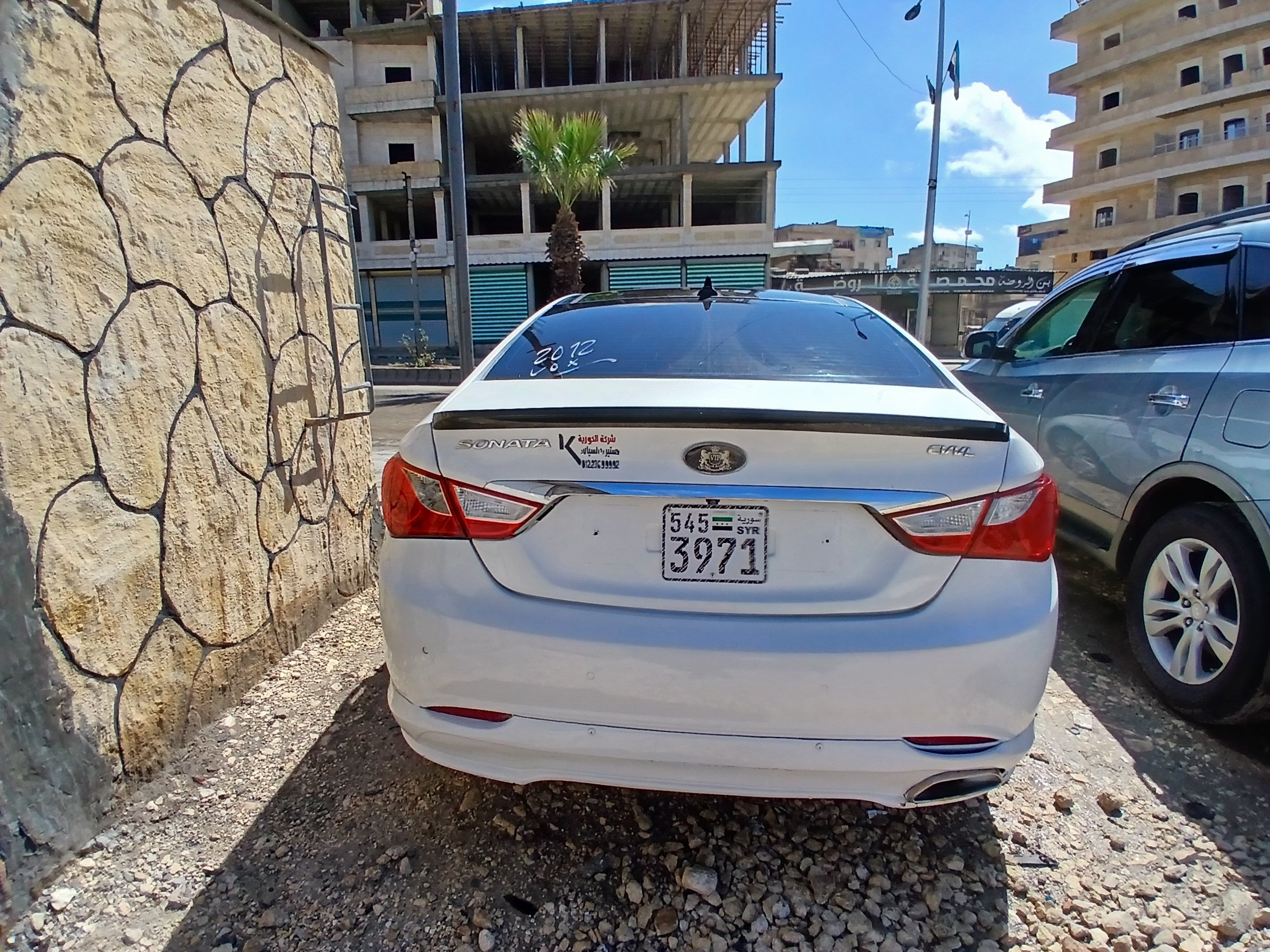kilometrage car sale hyundai sonata cvvl sedan used 2012 aleppo gx image