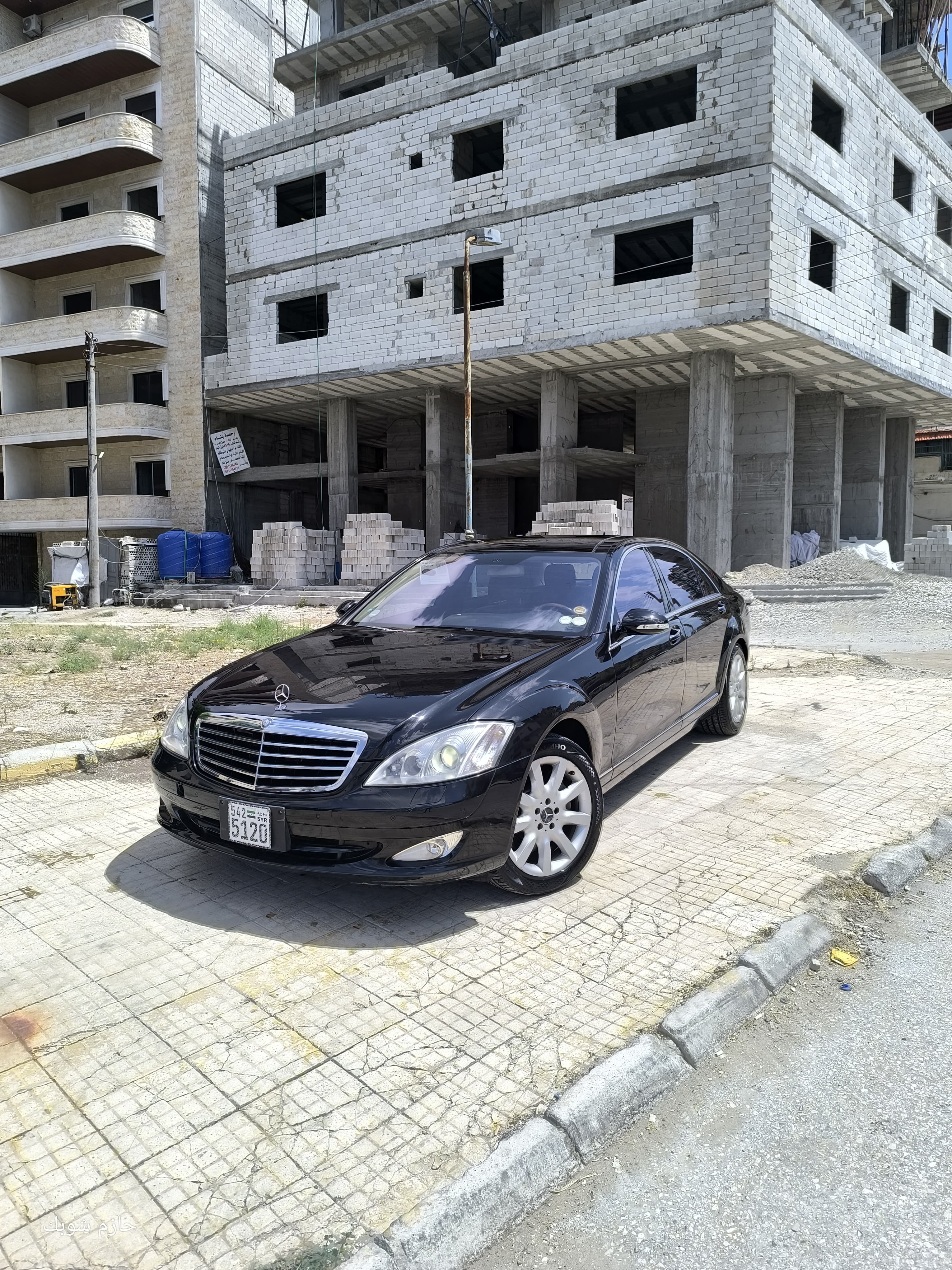 kilometrage car sale mercedes s class s 500 sedan used 2006 aleppo la image