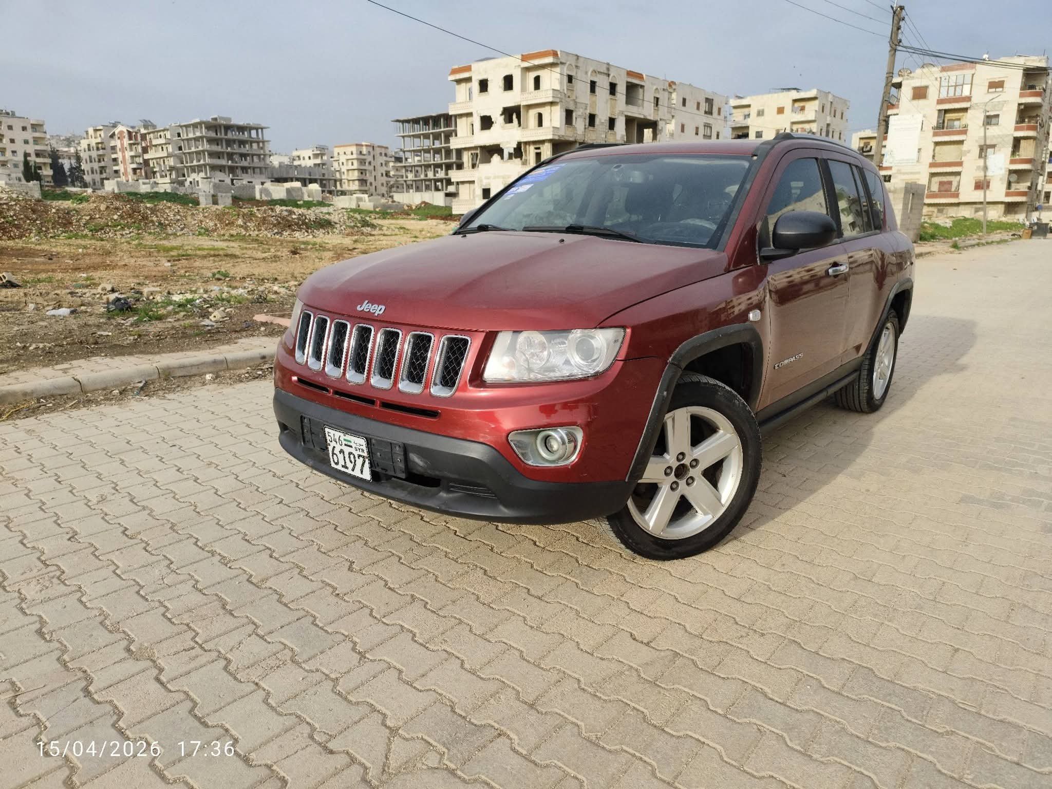 kilometrage car sale jeep compass standard sedan used 2012 aleppo zg image