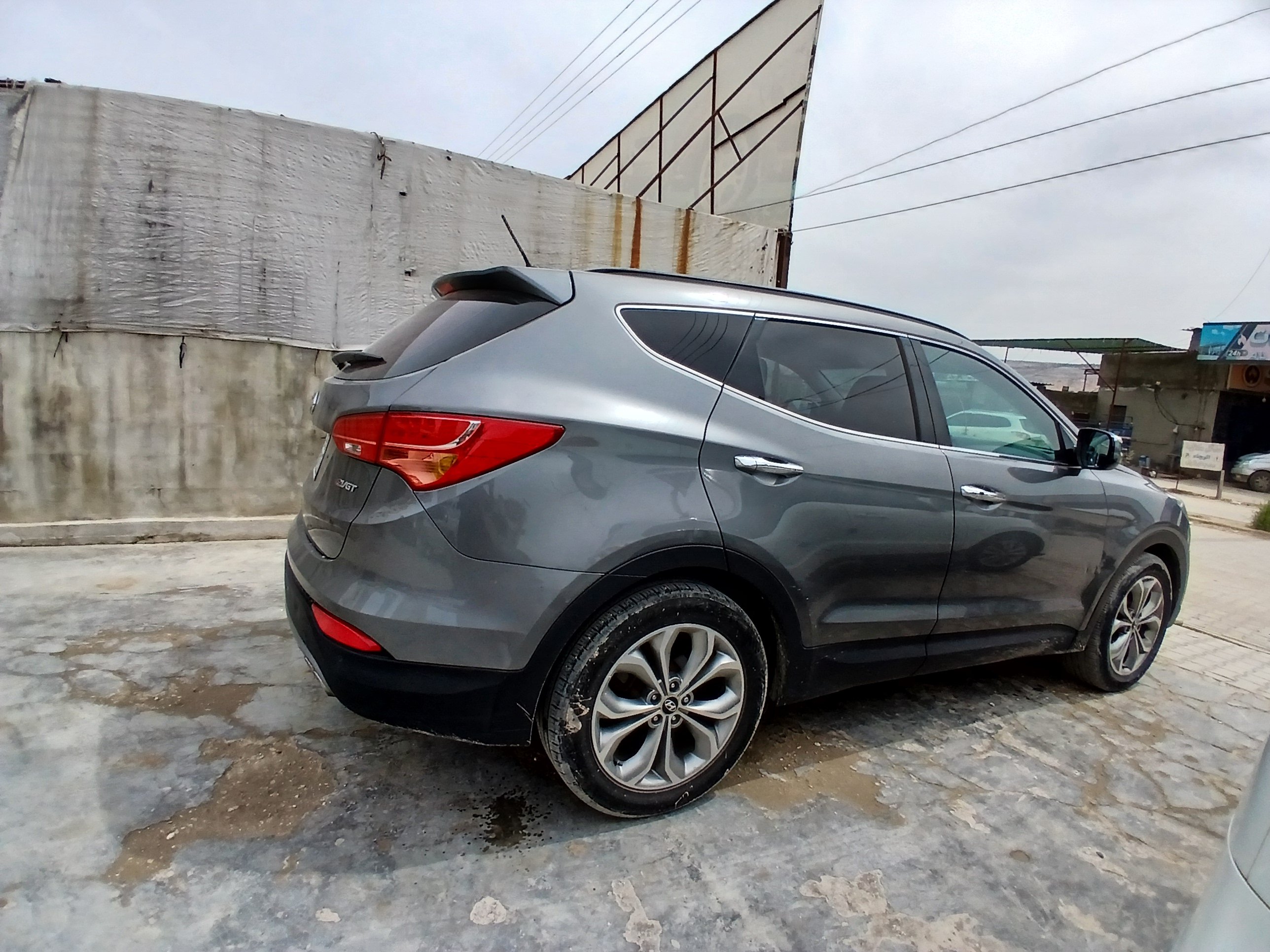 kilometrage car sale hyundai santa fe e vgt suv used 2013 aleppo ah image