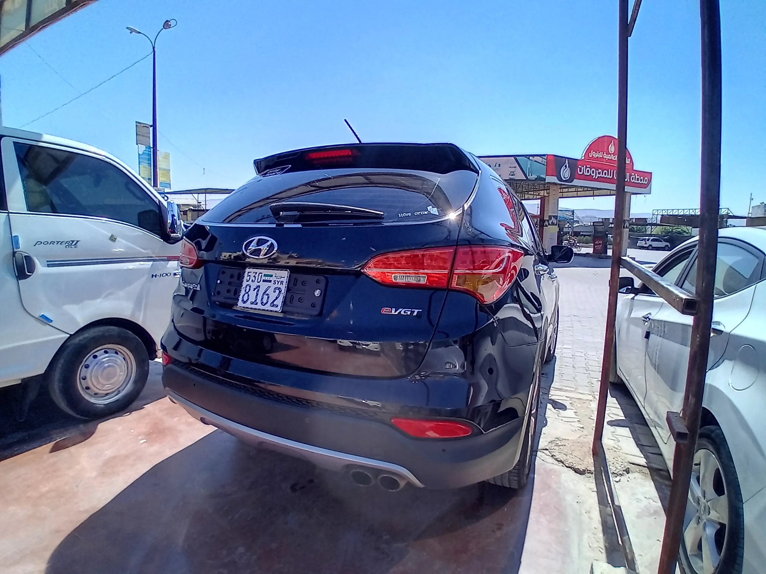kilometrage car sale hyundai santa fe evgt suv used 2013 aleppo kj image