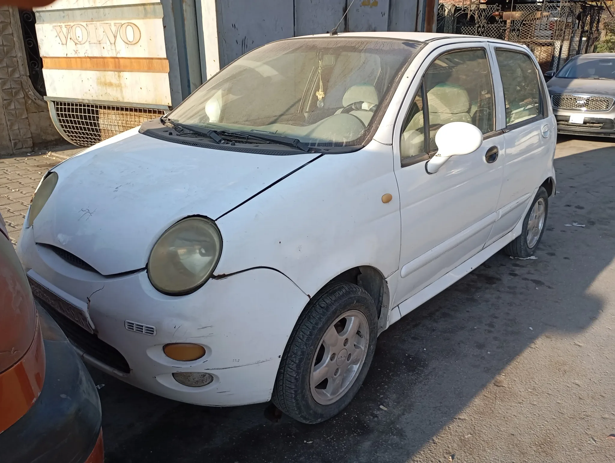 kilometrage car sale daewoo kalos standard hatchback used 2006 aleppo un card image