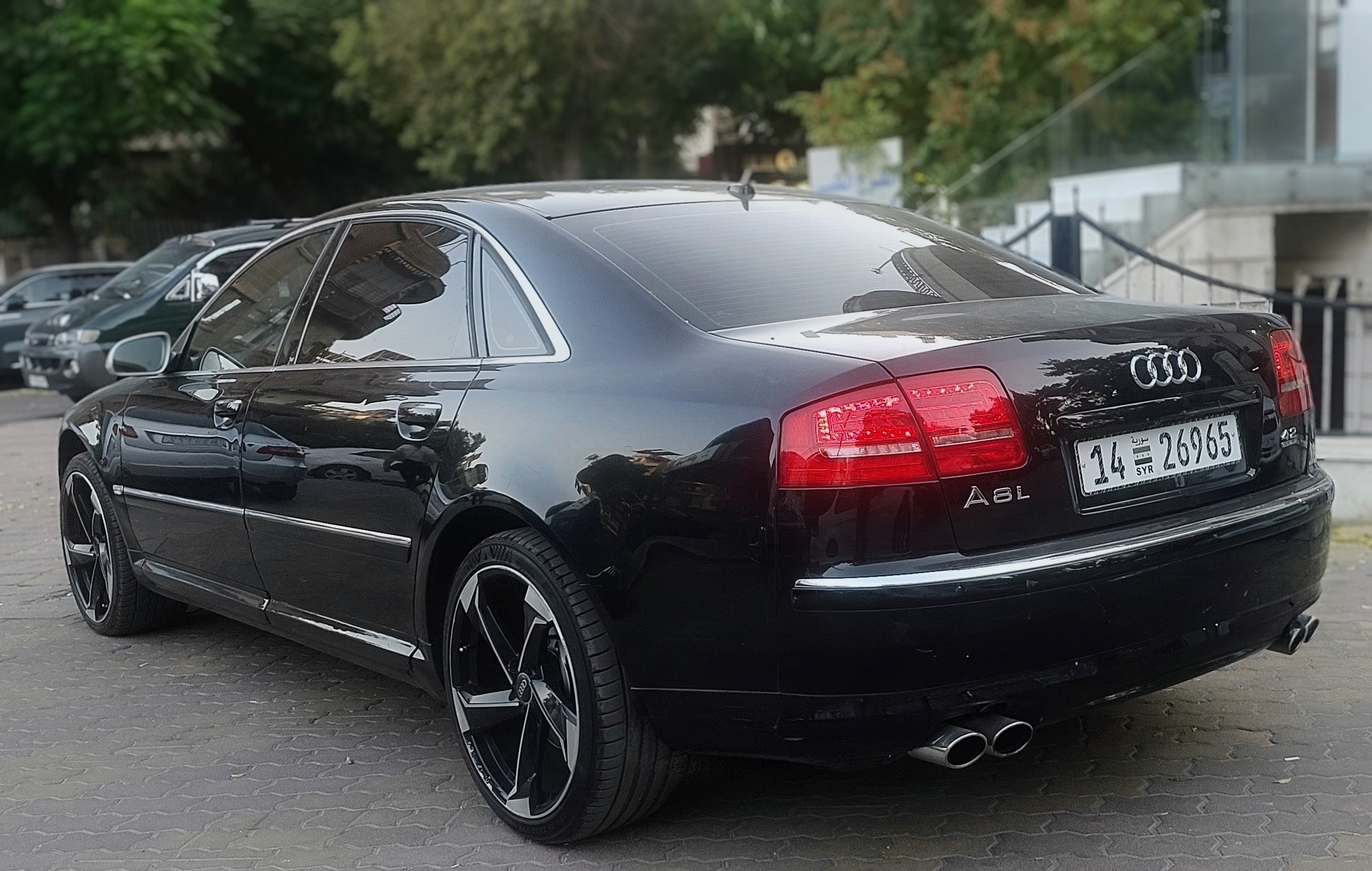 kilometrage car sale audi a8 quattro 42 42 sedan used 2007 damascus vx image