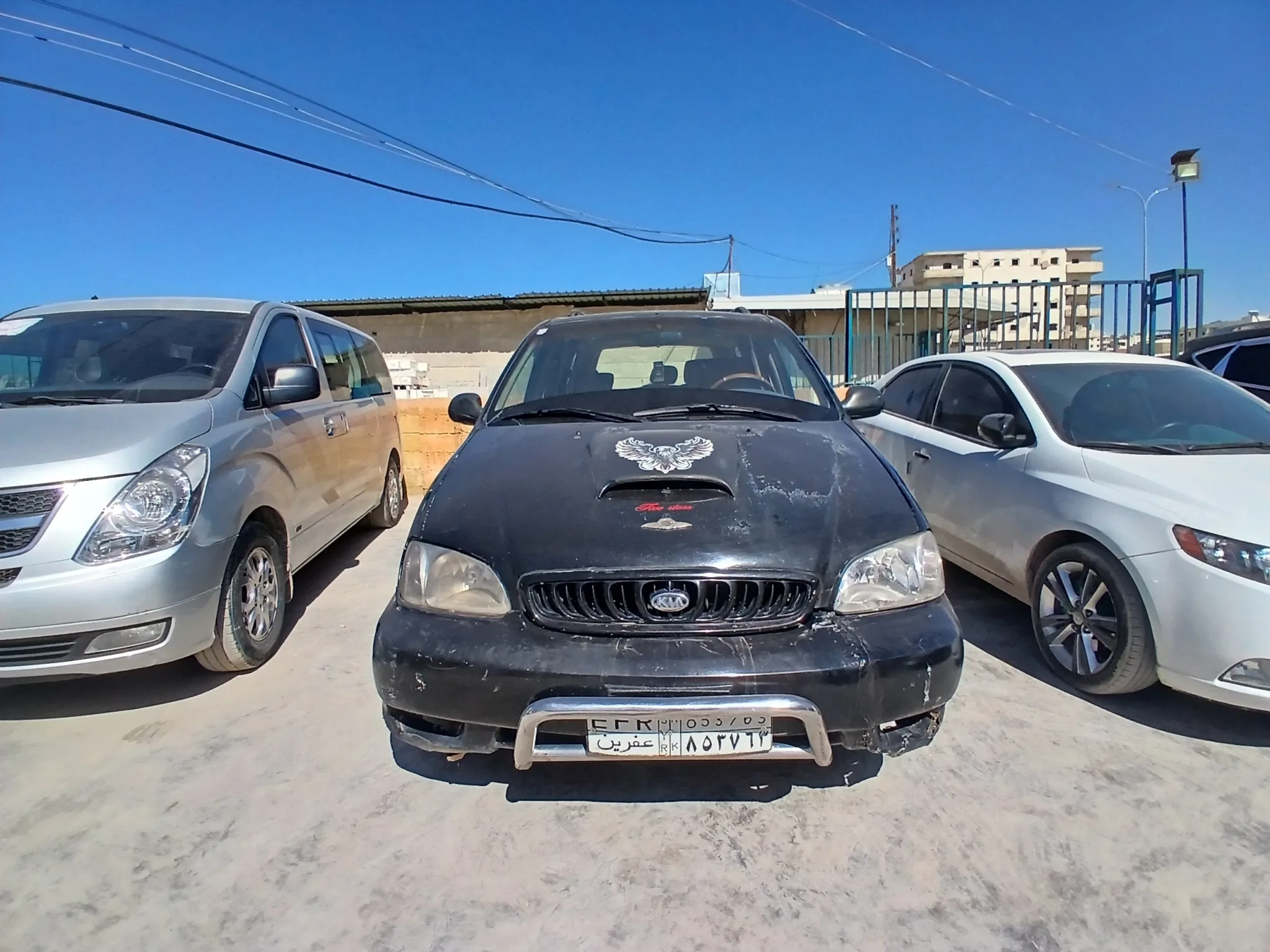 kilometrage car sale kia carnival standard suv used 2002 aleppo ss image