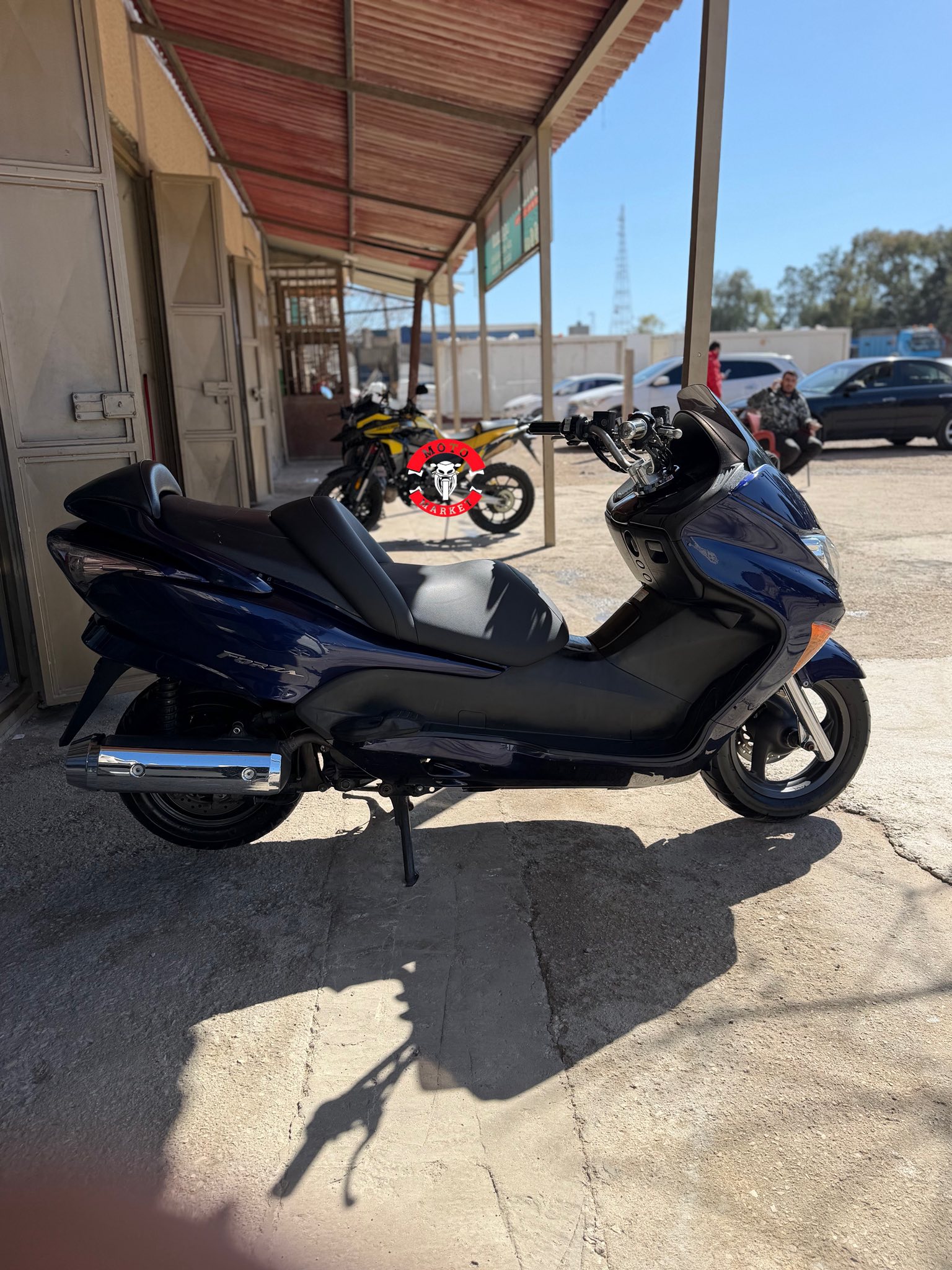 kilometrage motorbike honda forza 250 scooter used 2008 tartus yo image