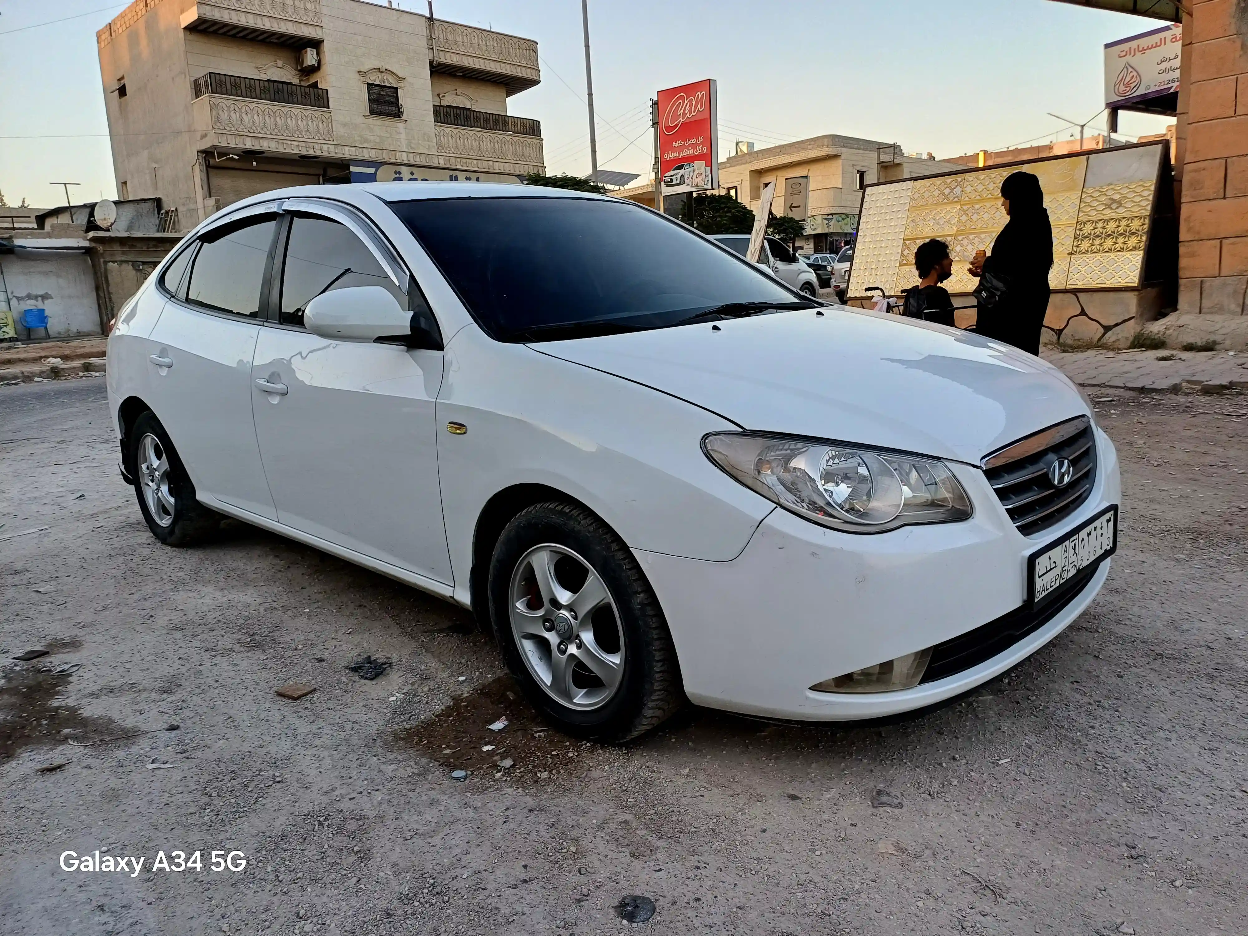 kilometrage car sale hyundai avante e16 sedan used 2009 aleppo uv image