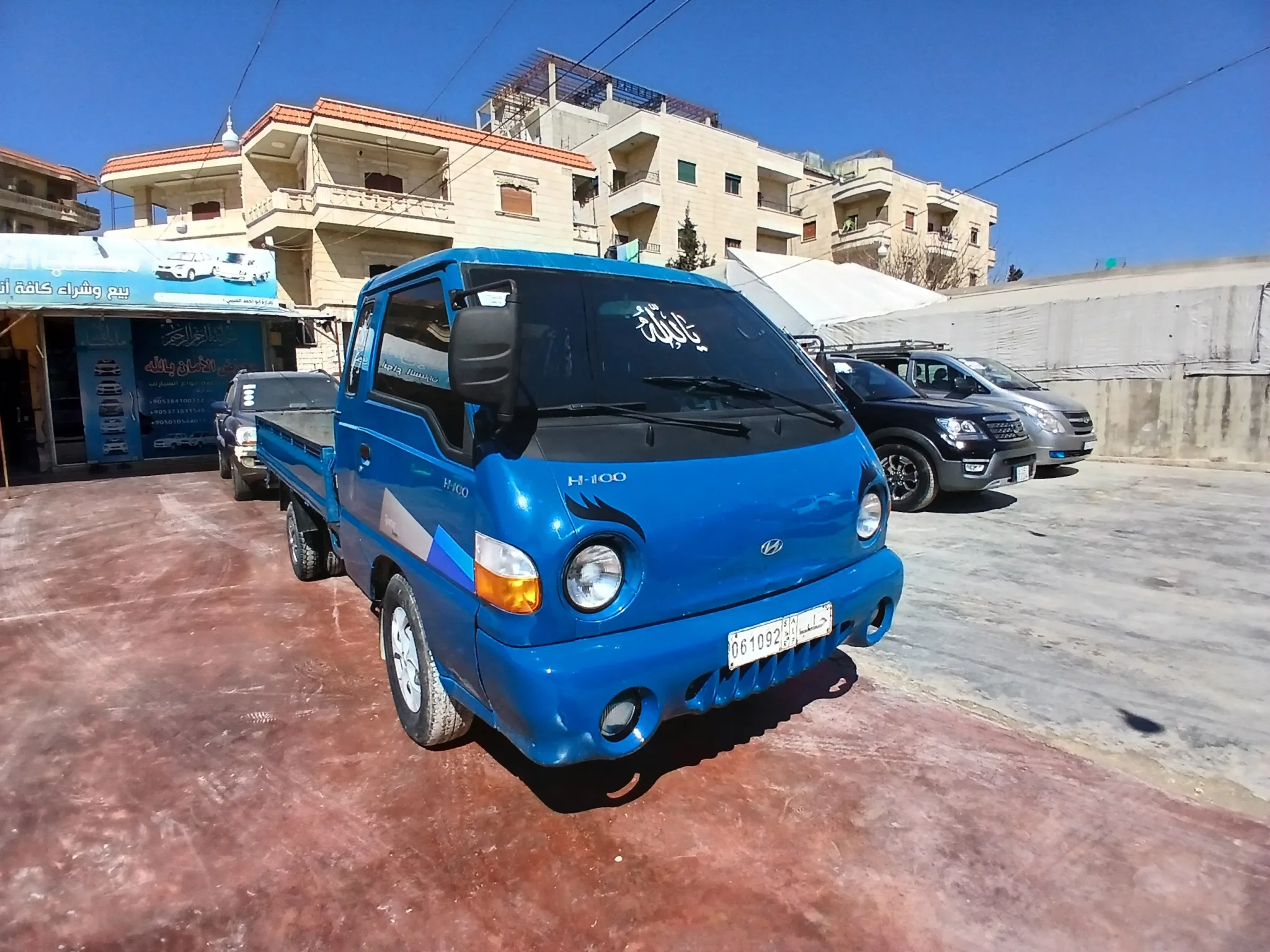 kilometrage car sale hyundai porter ii 2 crdi cargo truck used 1998 aleppo xy image