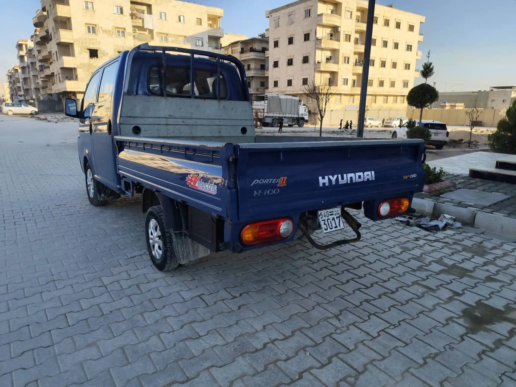 kilometrage car sale hyundai porter ii 2 crdi cargo truck used 2009 aleppo tk image