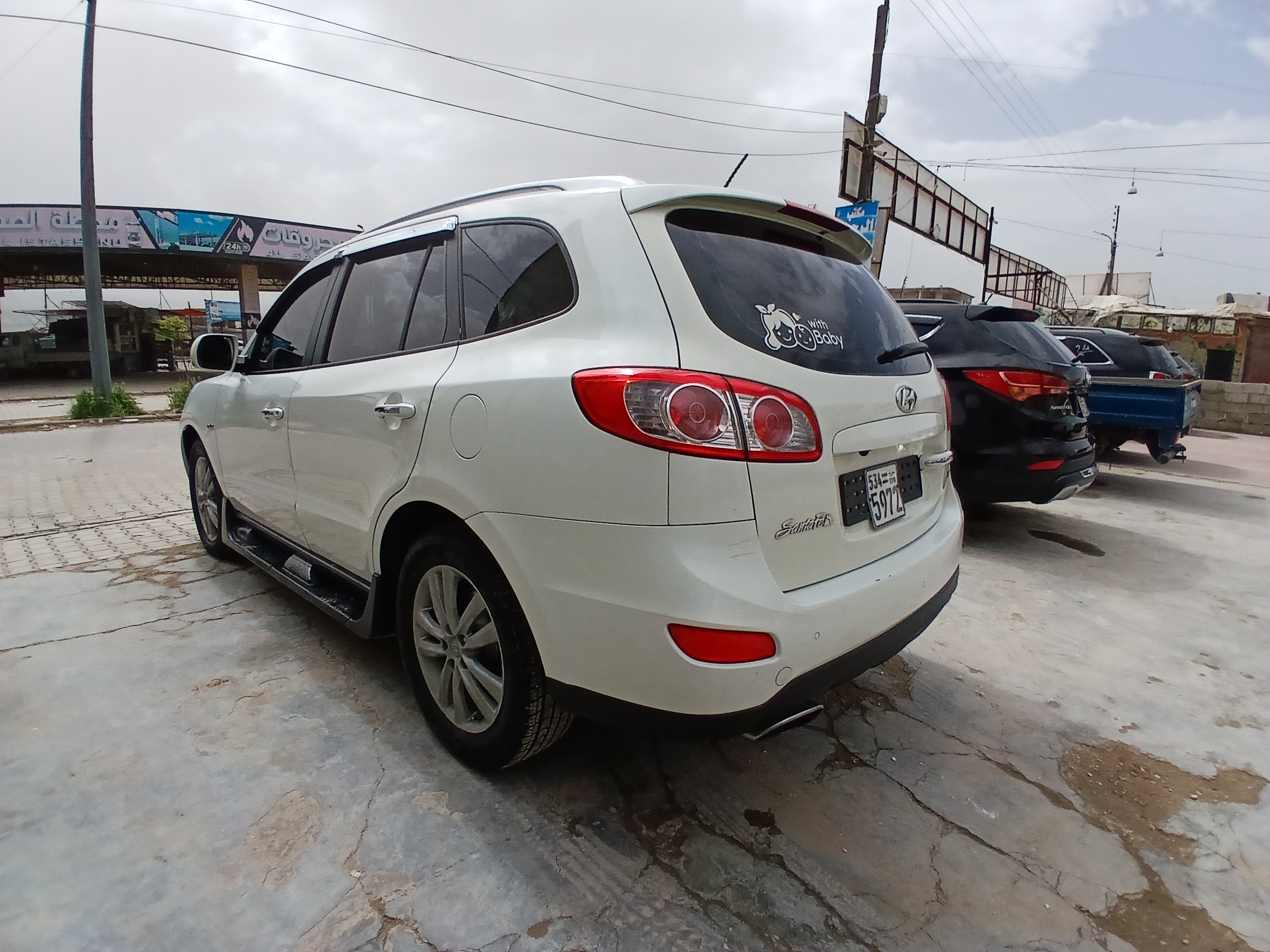 kilometrage car sale hyundai santa fe mlx suv used 2011 aleppo ba image
