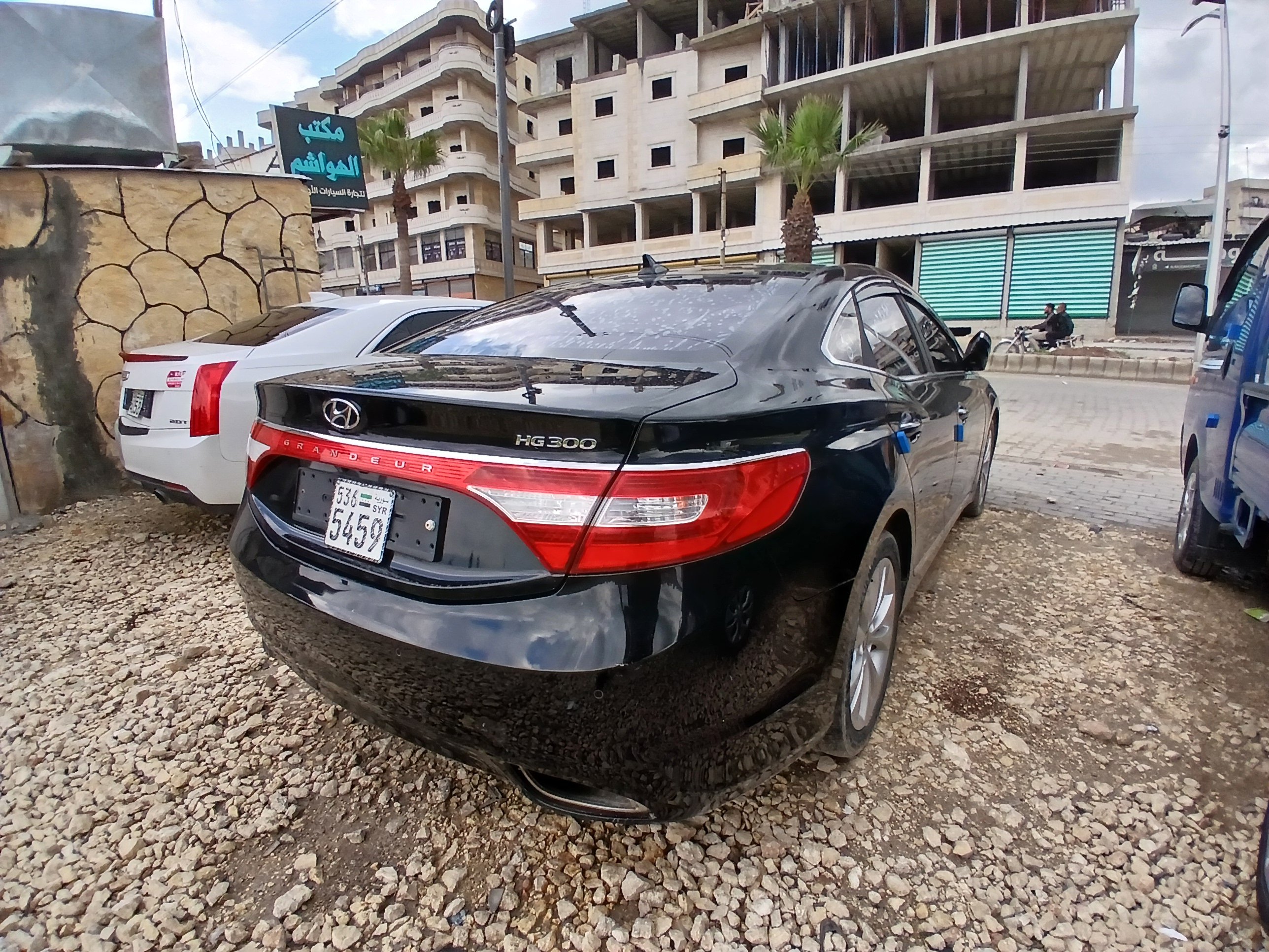 kilometrage car sale hyundai grandeur hg 300 sedan used 2012 aleppo hn image