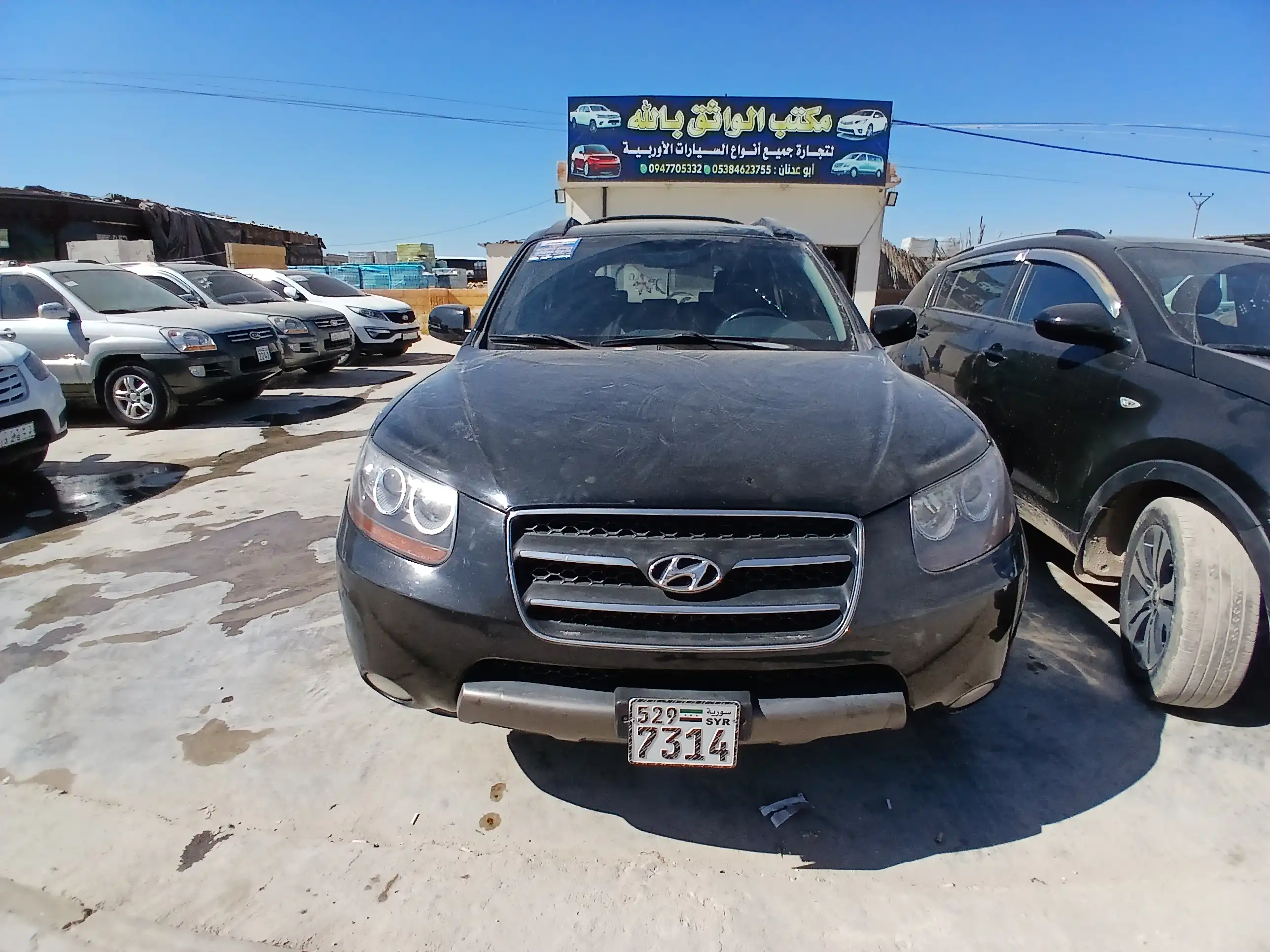 kilometrage car sale hyundai santa fe mlx suv used 2007 aleppo td image
