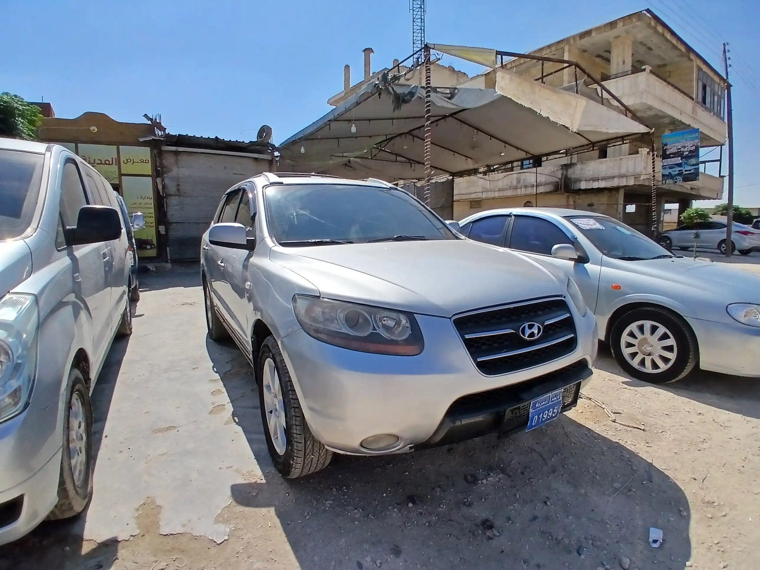 kilometrage car sale hyundai santa fe mlx suv used 2008 aleppo fr image
