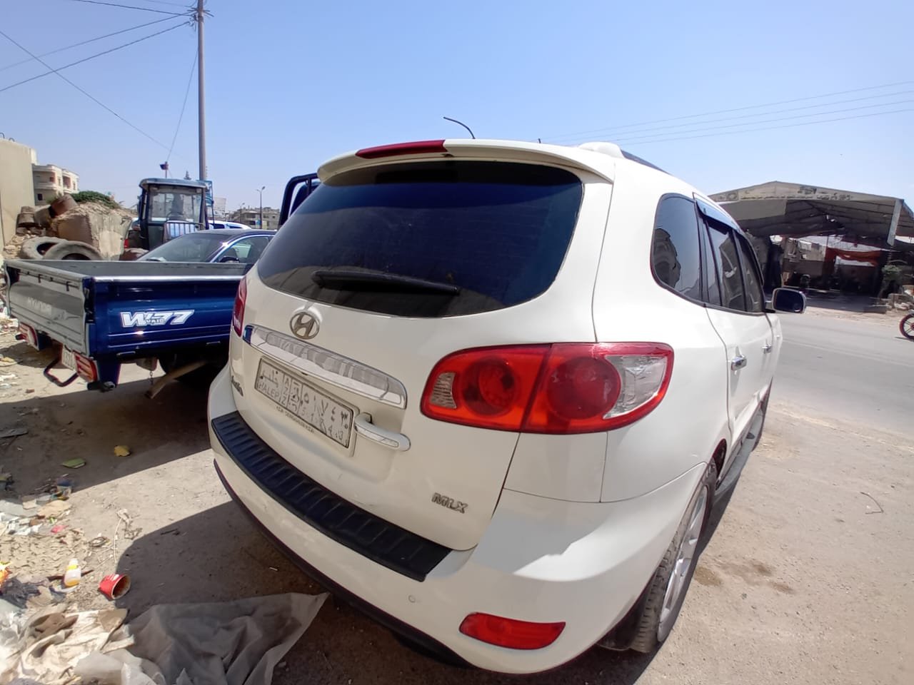 kilometrage car sale hyundai santa fe mlx suv used 2008 aleppo op image