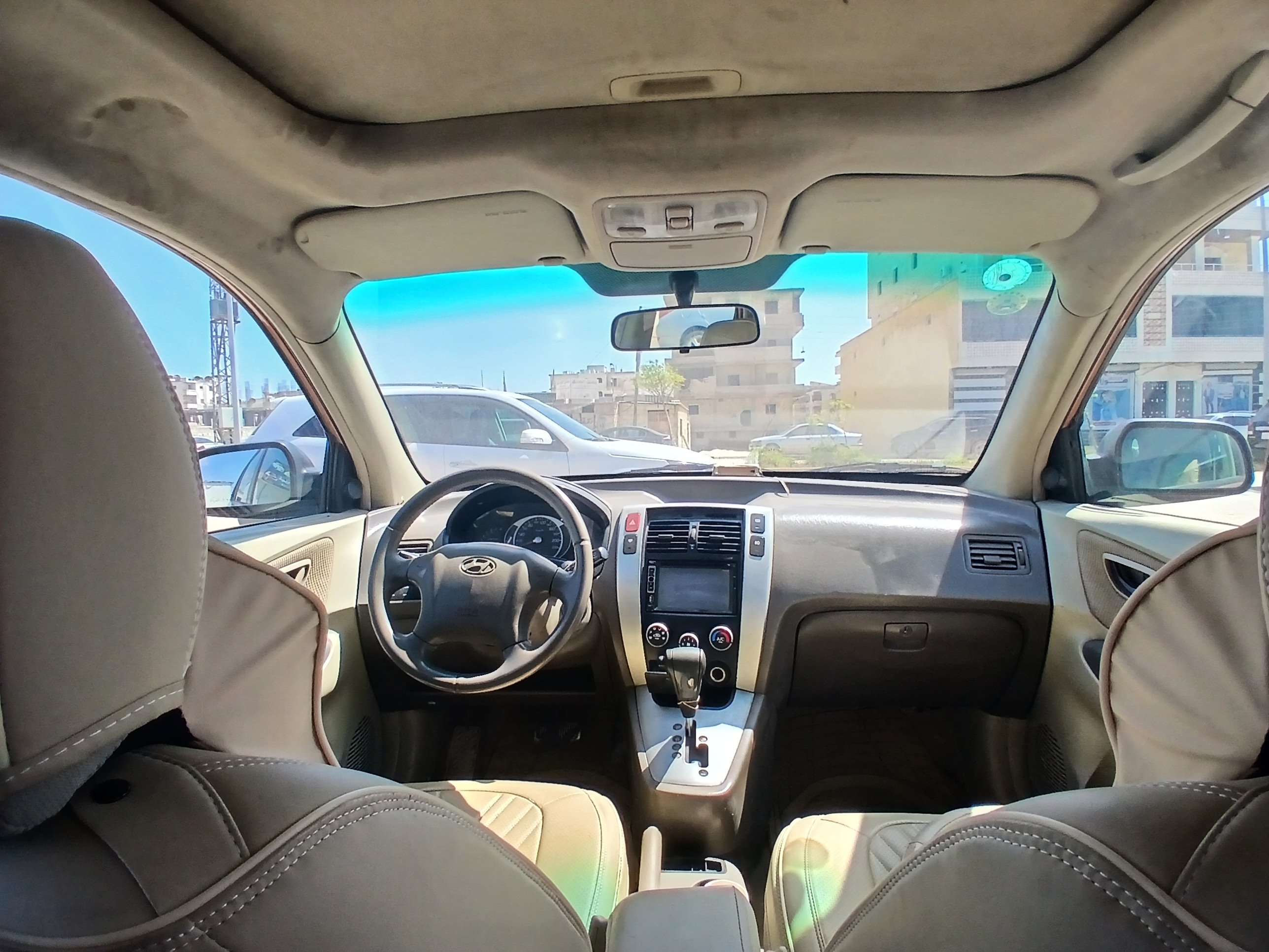 kilometrage car sale hyundai tucson standard suv used 2005 aleppo cd image