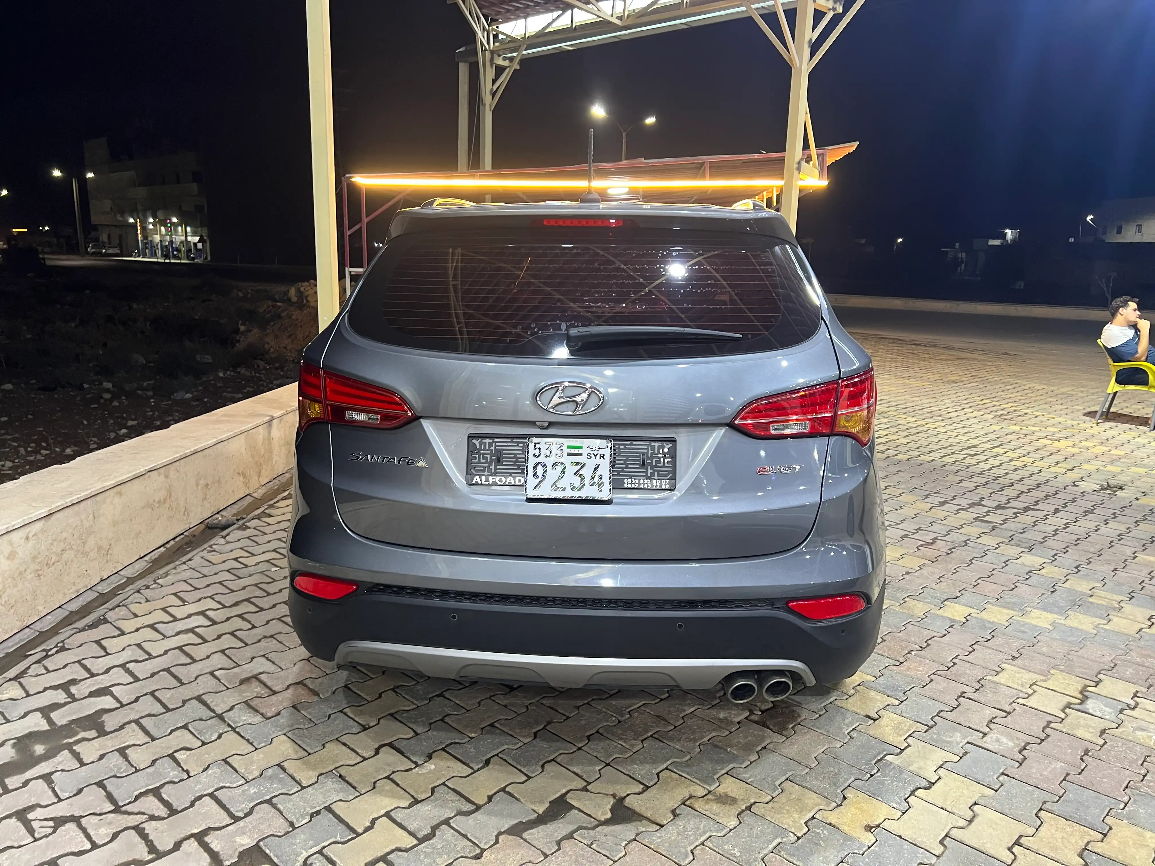 kilometrage car sale hyundai santa fe evgt suv used 2015 aleppo nl image