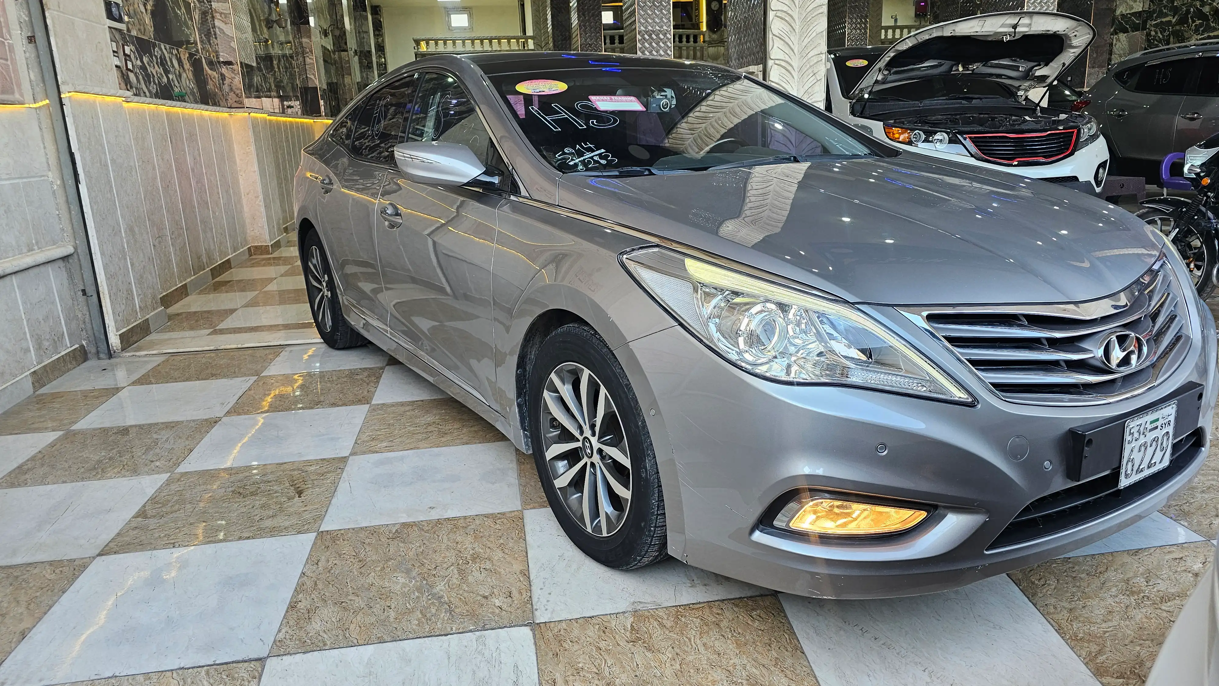 kilometrage car sale hyundai grandeur hg 240 sedan used 2012 aleppo kp image
