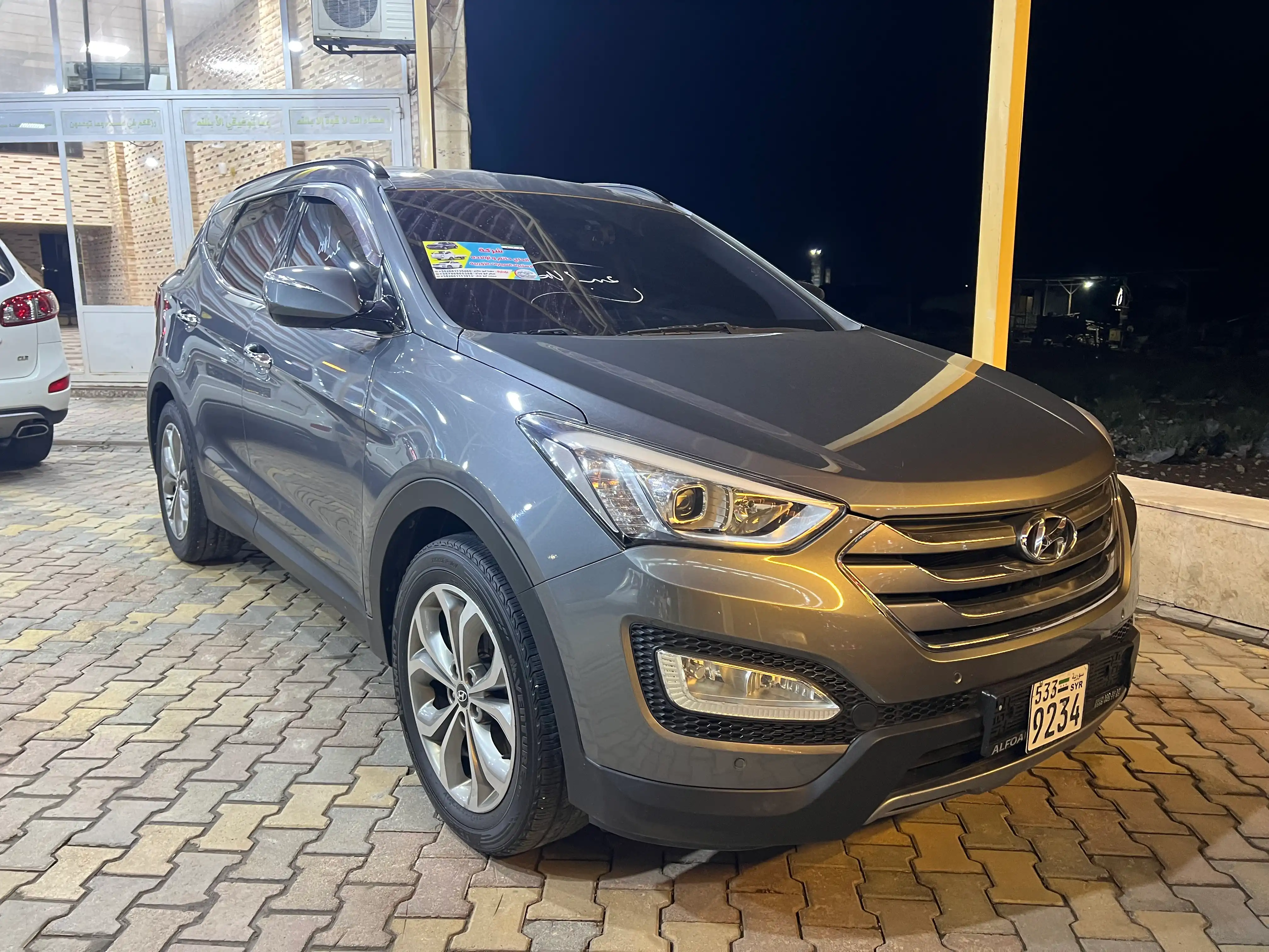 kilometrage car sale hyundai santa fe evgt suv used 2015 aleppo nl image