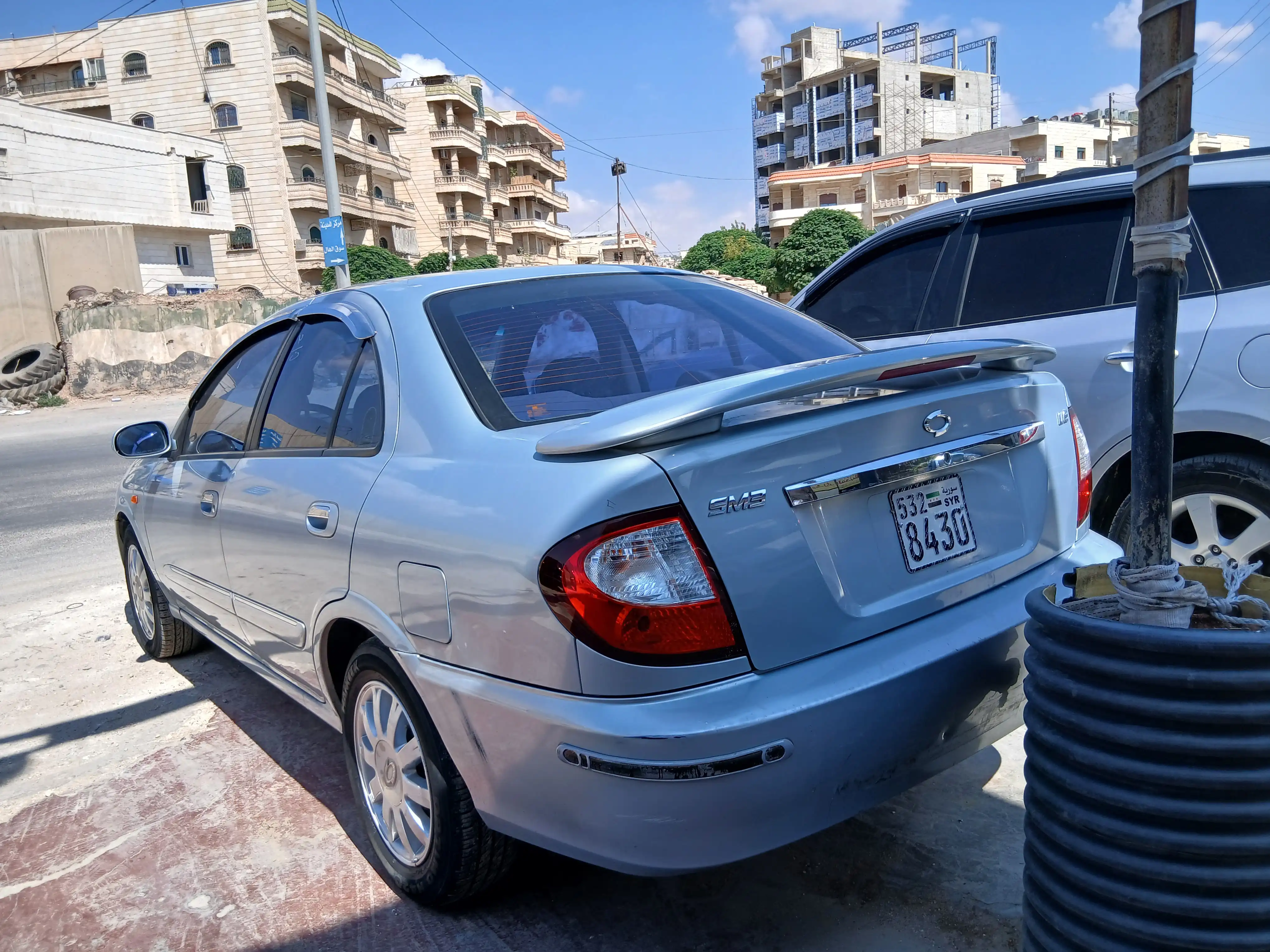 kilometrage car sale samsung sm3 standard sedan used 2003 aleppo oc image