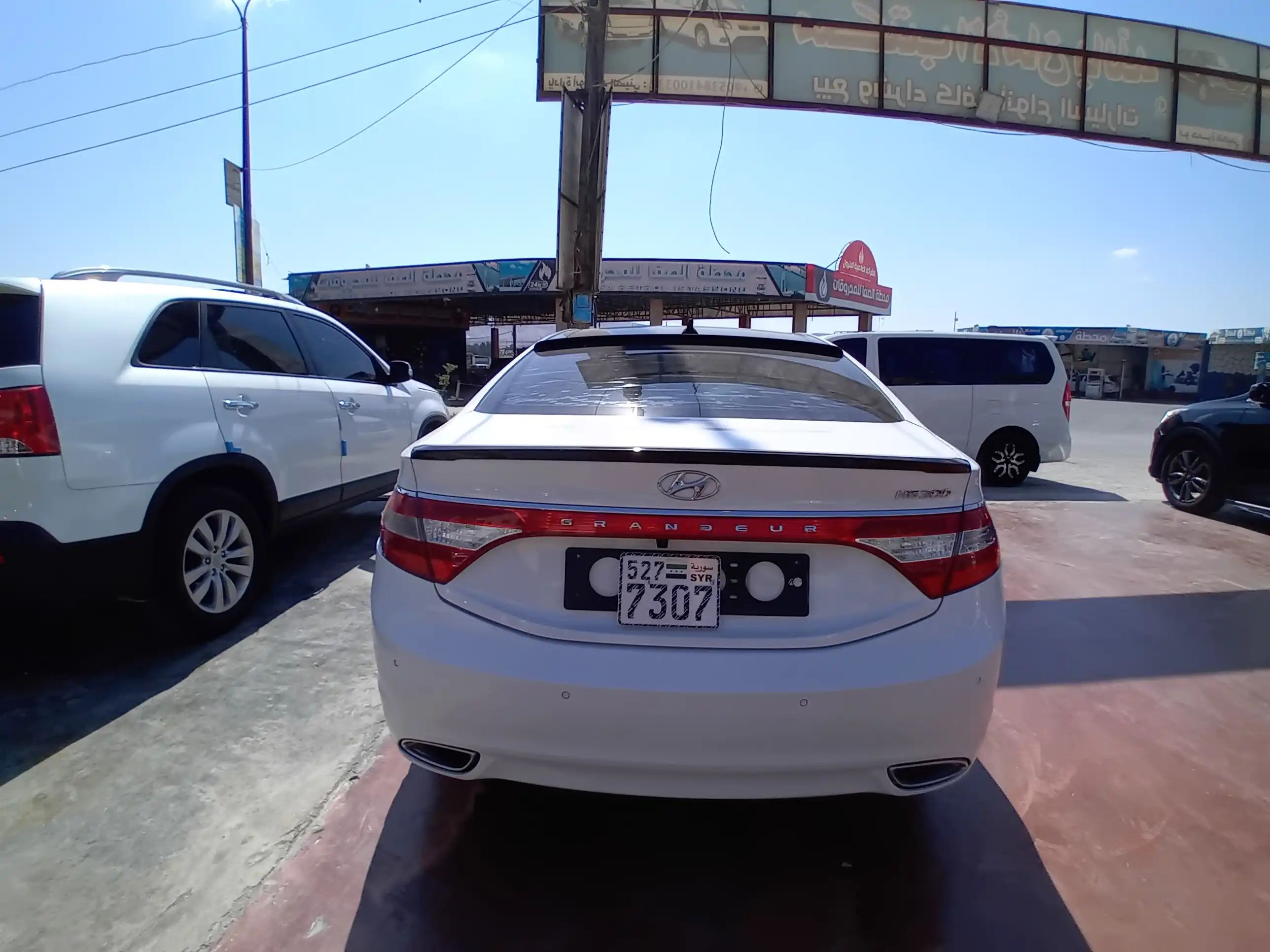 kilometrage car sale hyundai grandeur hg 220 sedan used 2012 aleppo sp image