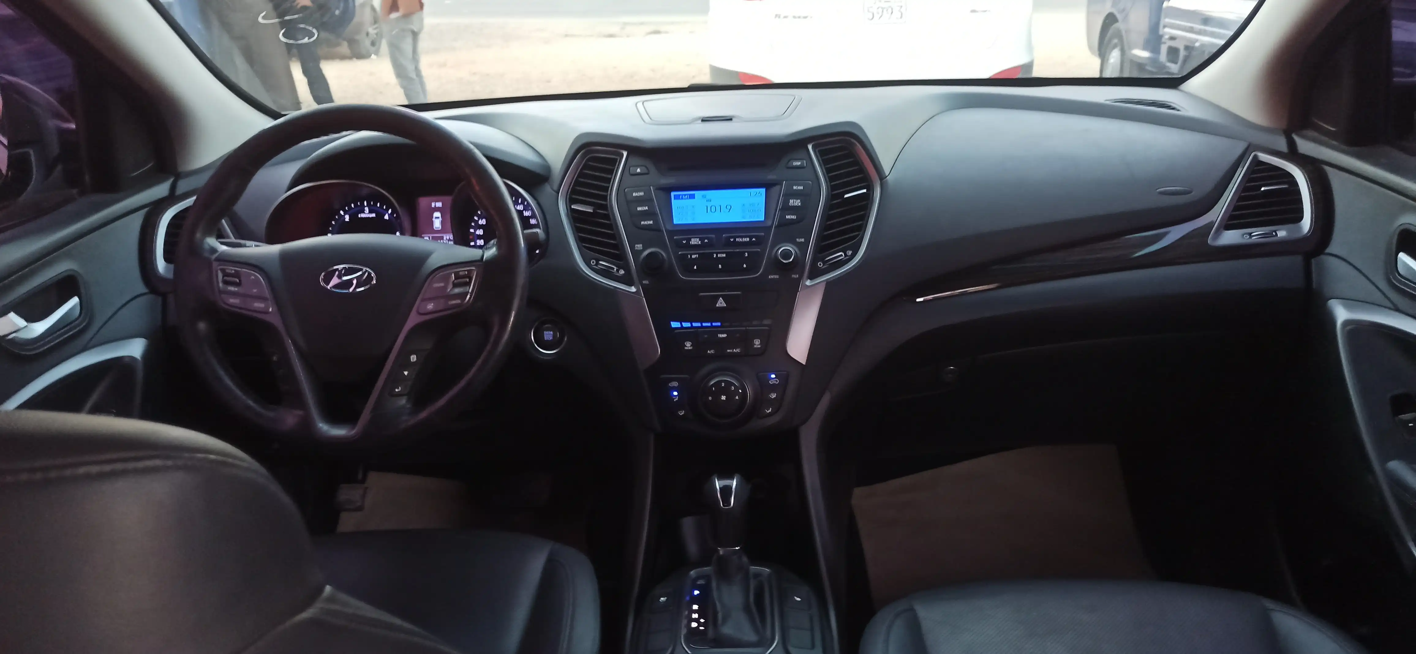 kilometrage car sale hyundai santa fe evgt suv used 2014 aleppo xn image