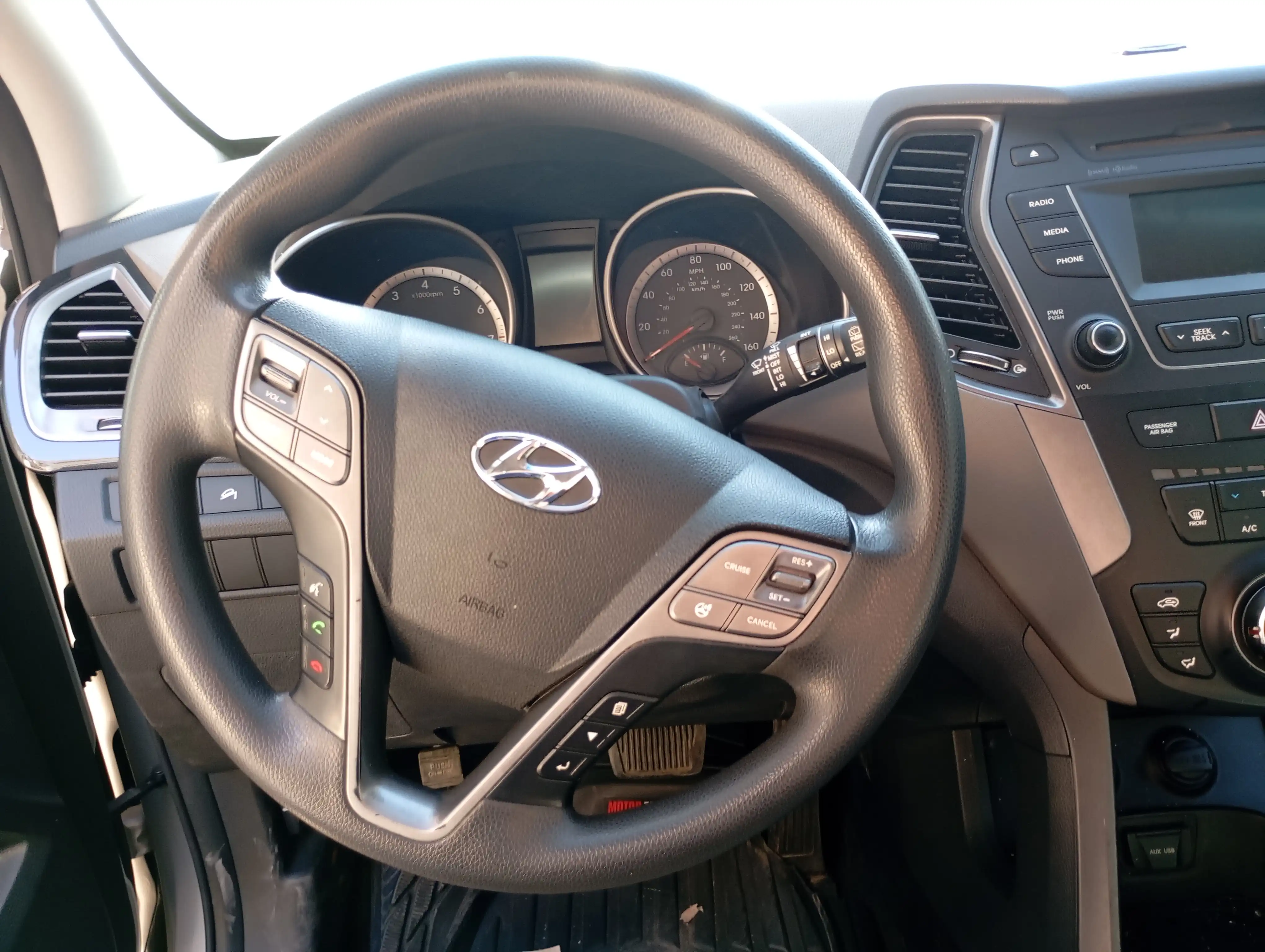 kilometrage car sale hyundai santa fe evgt suv used 2017 aleppo cf image