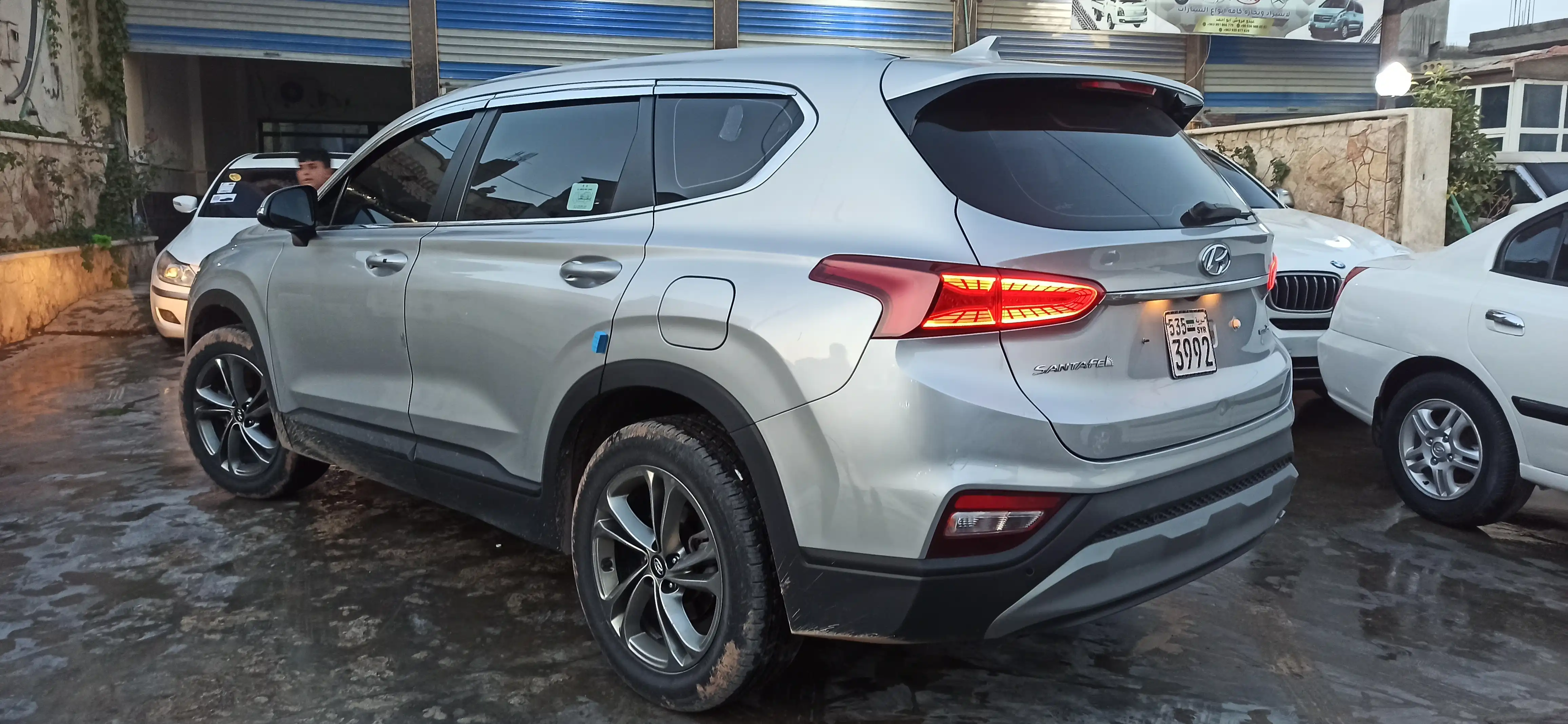 kilometrage car sale hyundai santa fe evgt suv used 2020 aleppo nd image