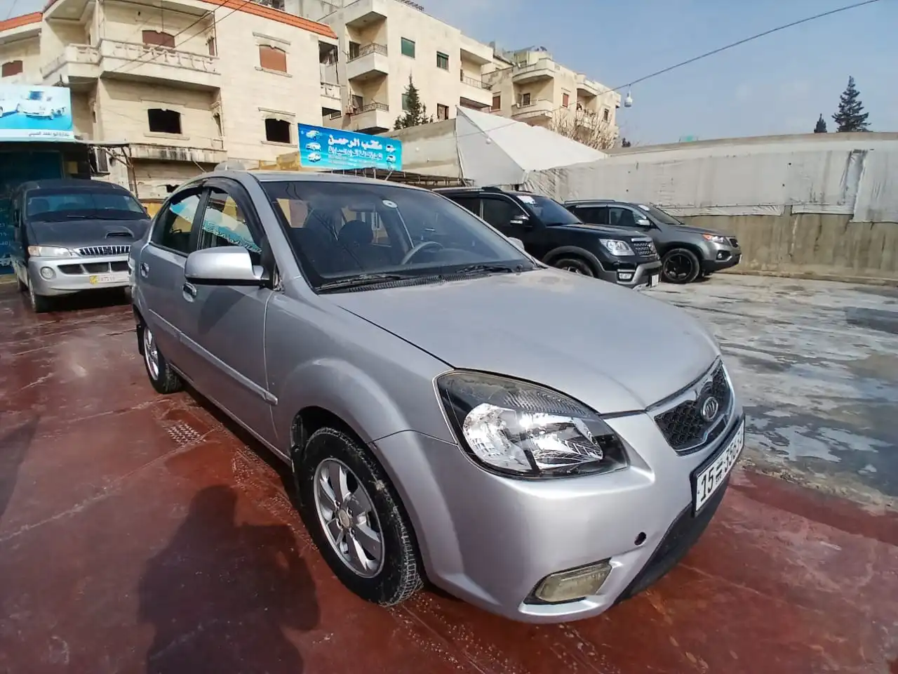 kilometrage car sale kia rio s sedan 2011 aleppo vu image