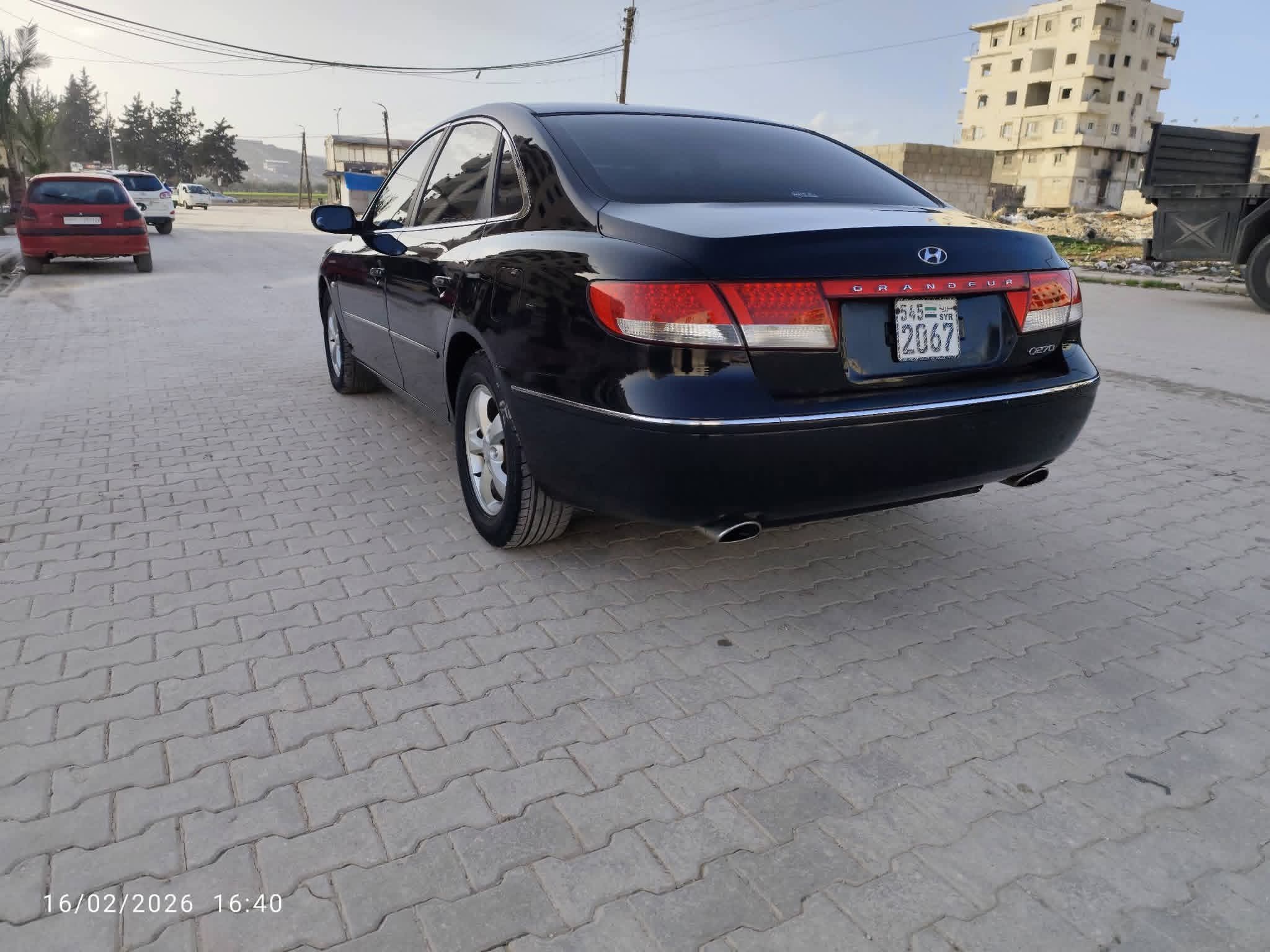kilometrage car sale hyundai grandeur q270 sedan used 2007 aleppo vy image