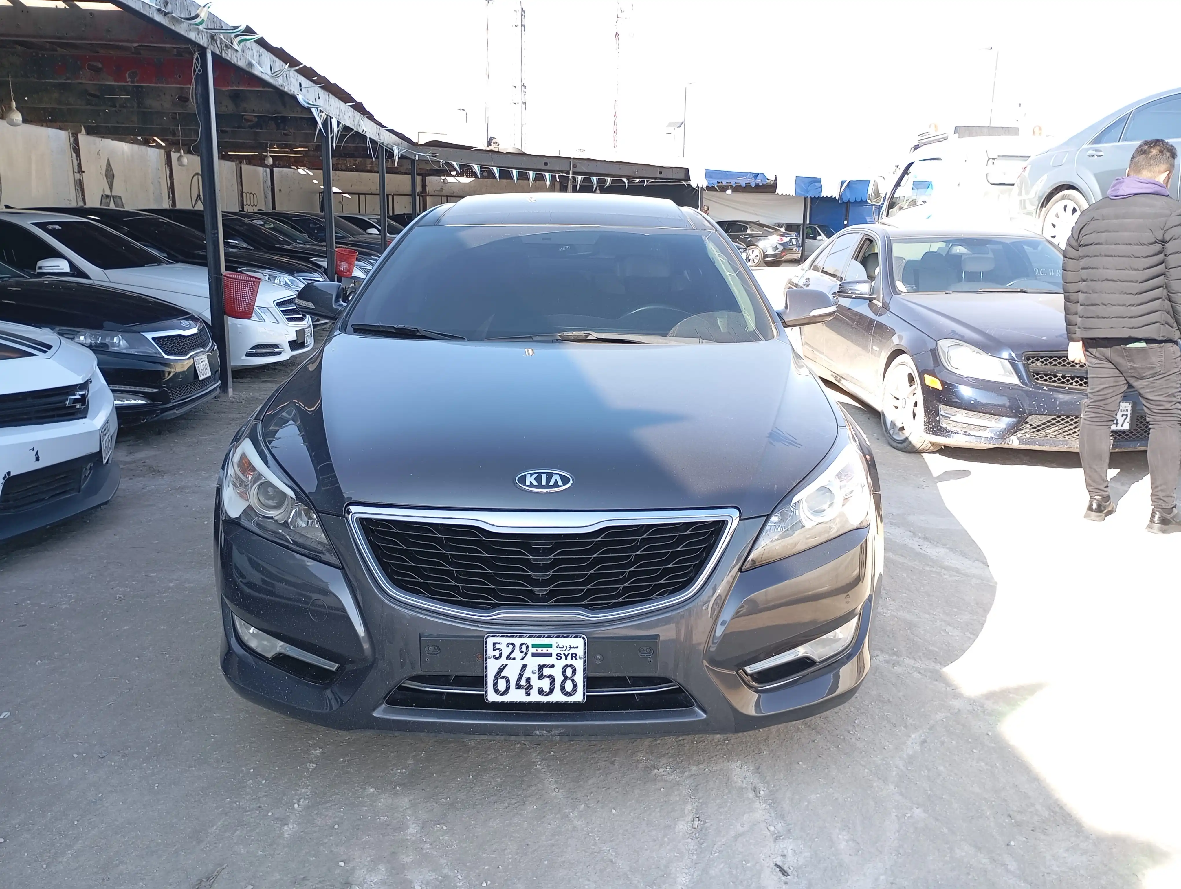 kilometrage car sale kia k7 standard sedan used 2012 aleppo qu image