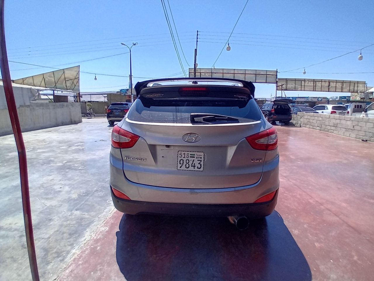 kilometrage car sale hyundai tucson standard suv used 2010 aleppo oi image