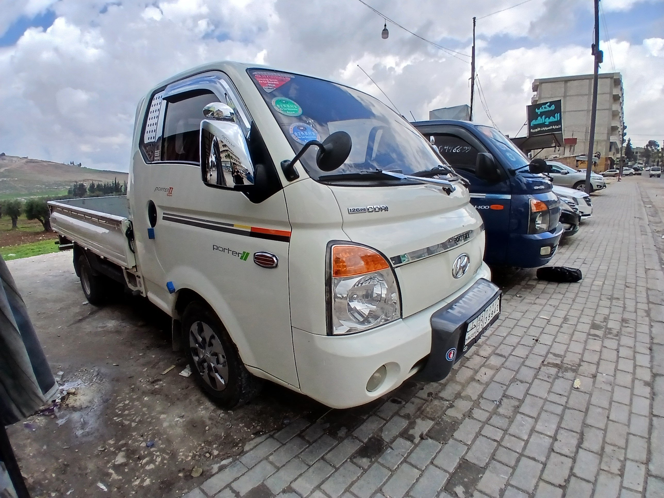 kilometrage car sale hyundai porter ii 2 crdi cargo truck used 2009 aleppo sp image