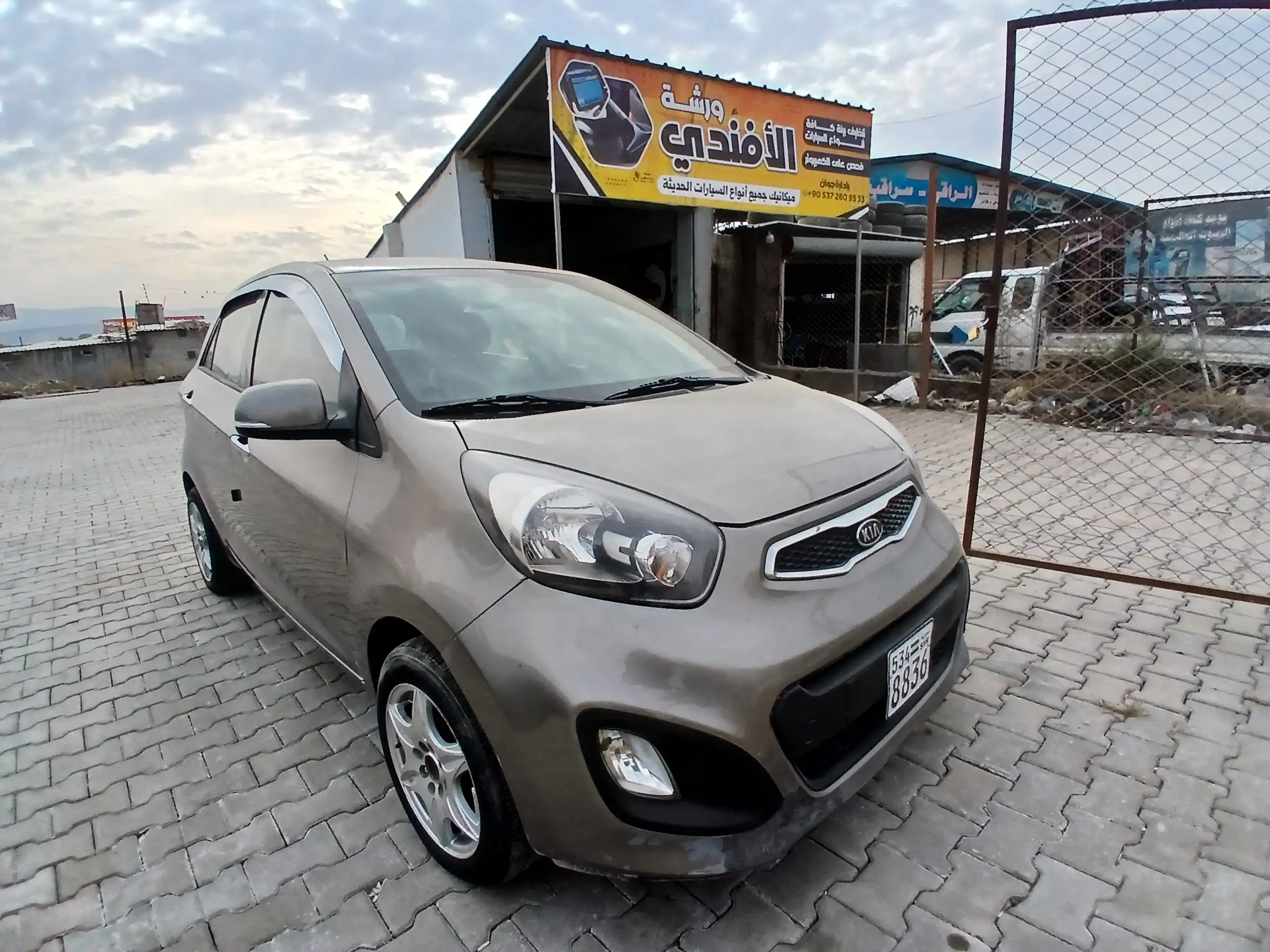 kilometrage car sale kia morning standard hatchback used 2013 aleppo zt image