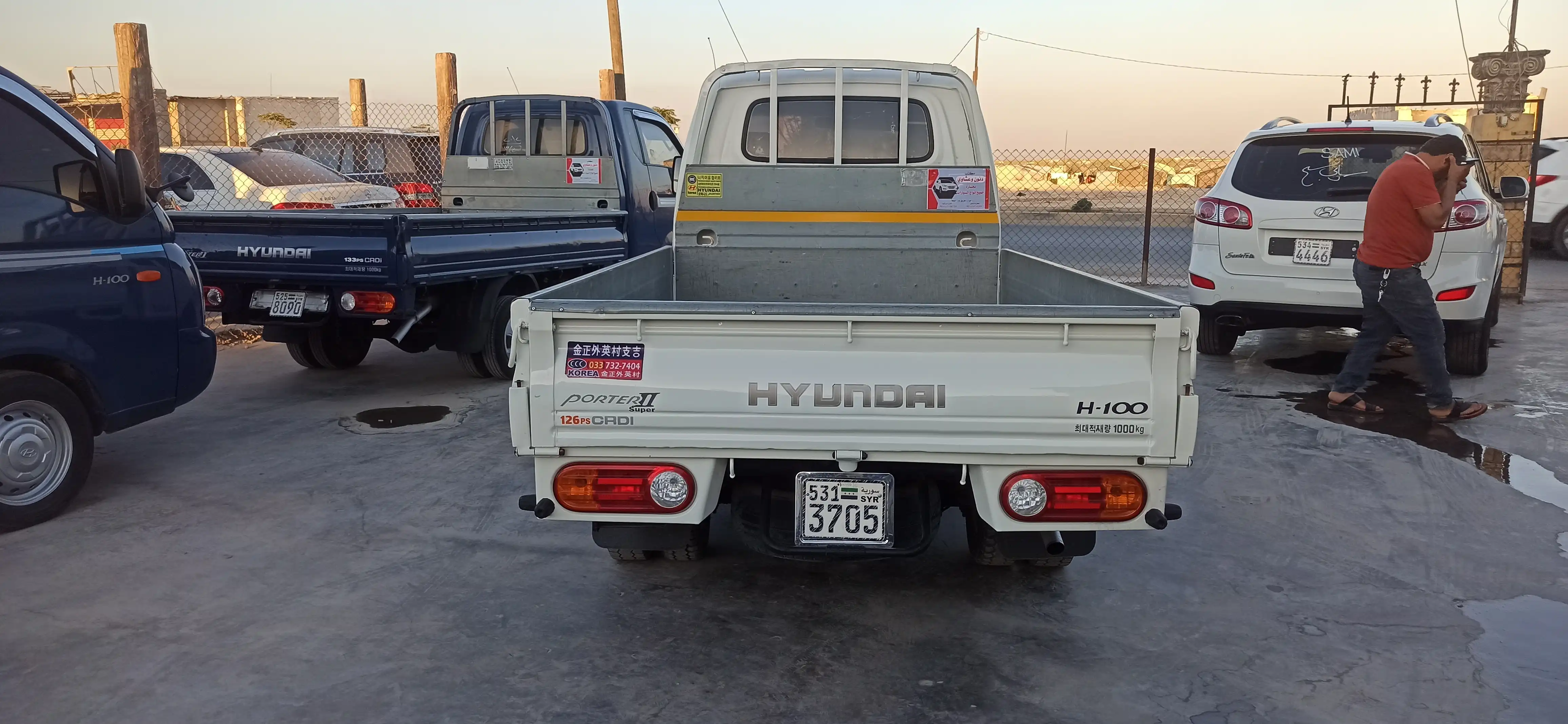 kilometrage car sale hyundai porter 2 crdi cargo truck used 2010 aleppo vh image
